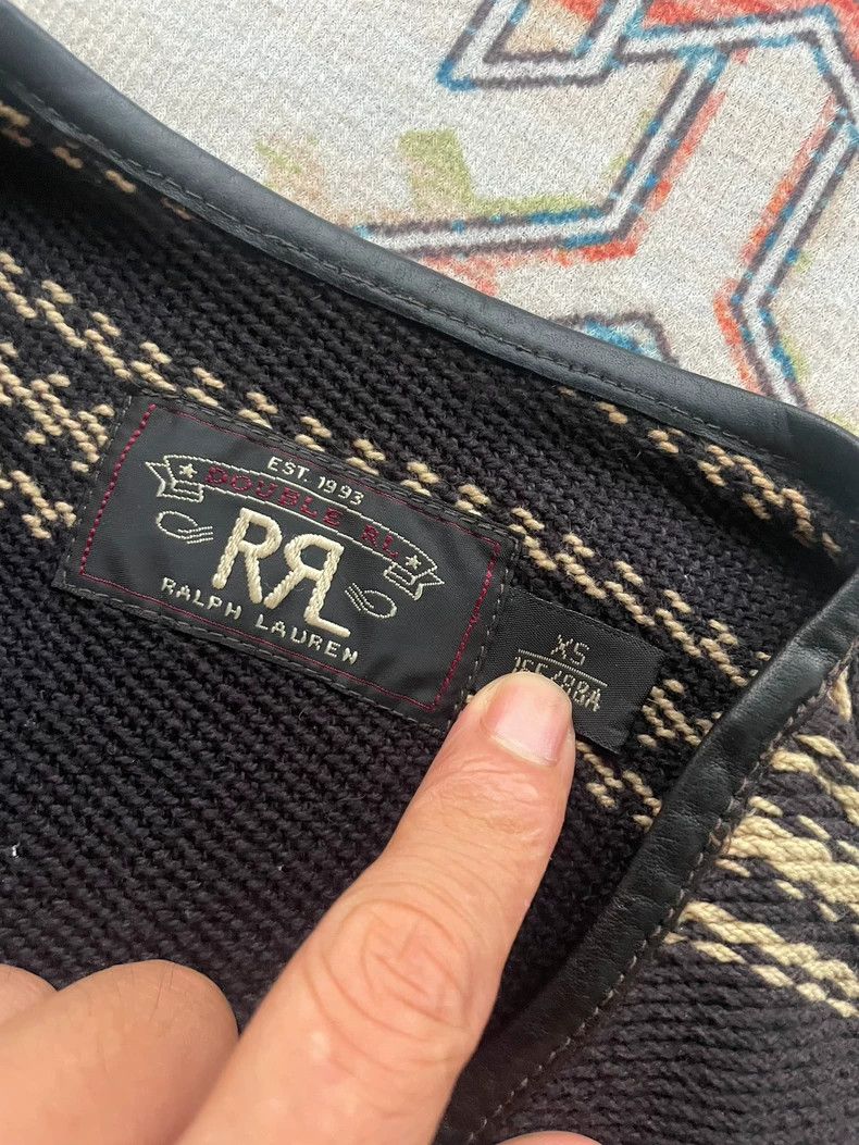 RRL Ralph Lauren RRL Ralph Lauren Blanket splicing and leather sea king str Size US XS / EU 42 / 0 - 4 Thumbnail