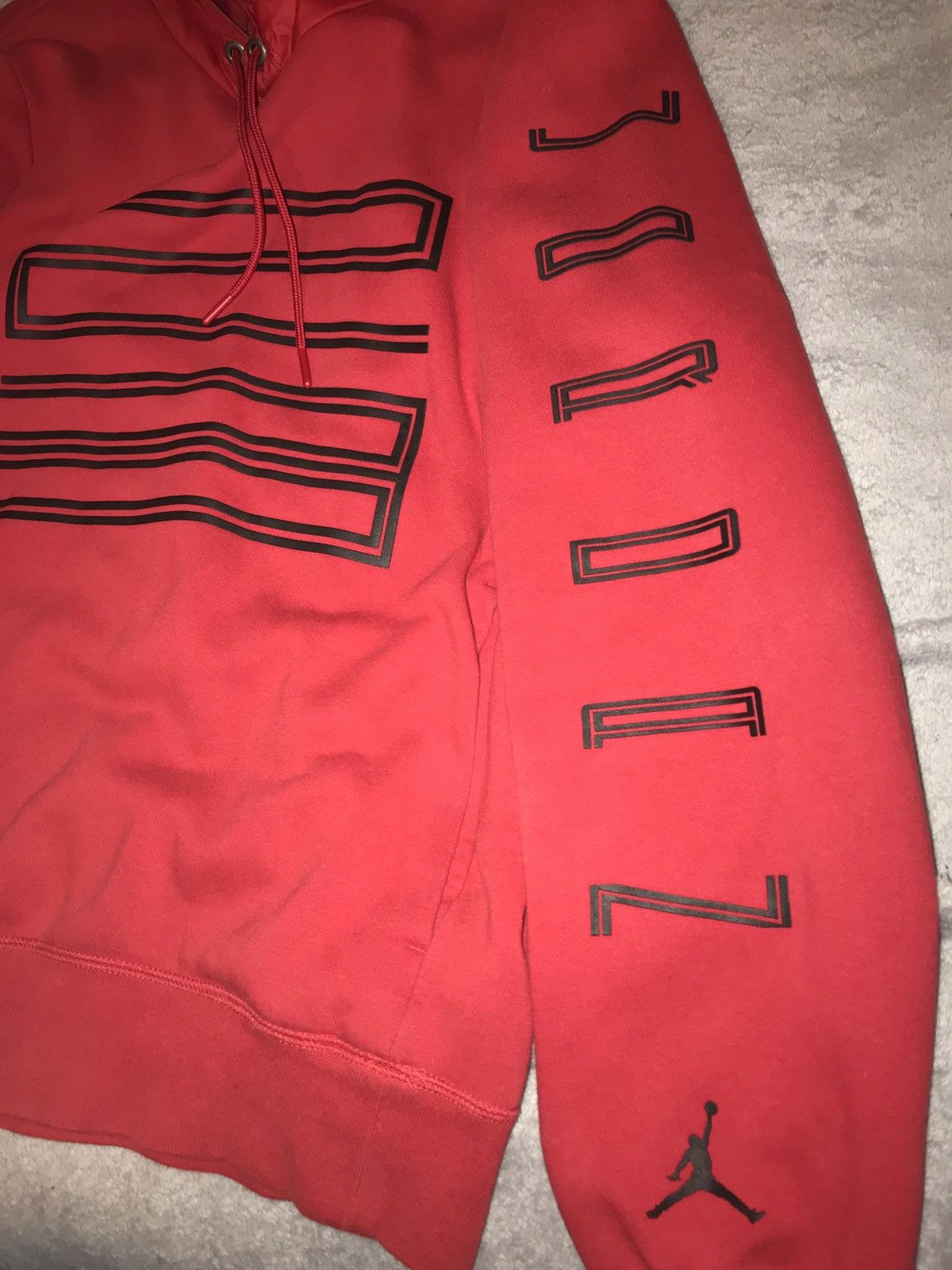 Jordan Brand Jumpman Jordan 23 11s logo Nike Red Small hoodie Size US S / EU 44-46 / 1 - 4 Thumbnail