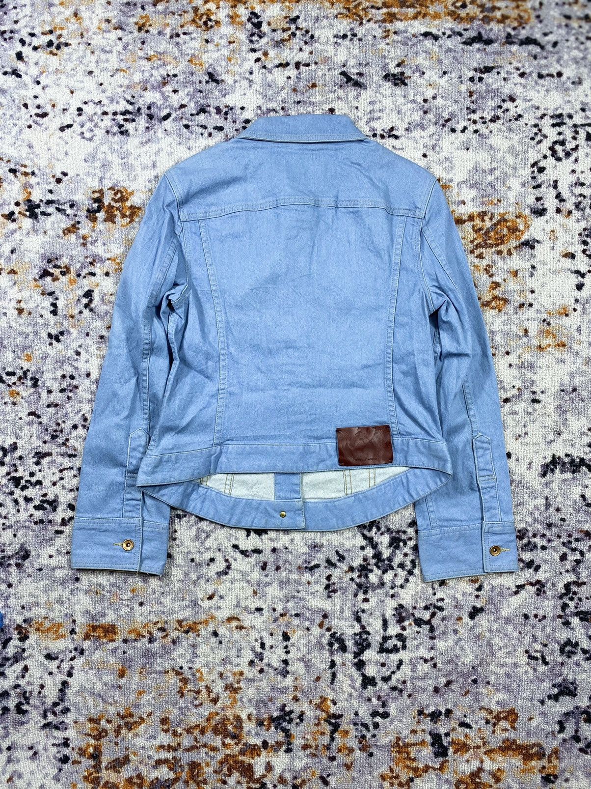 Beauty Beast × Japanese Brand × Vintage Japanese Frontrow X Happening Denim Jacket Size US S / EU 44-46 / 1 - 5 Thumbnail