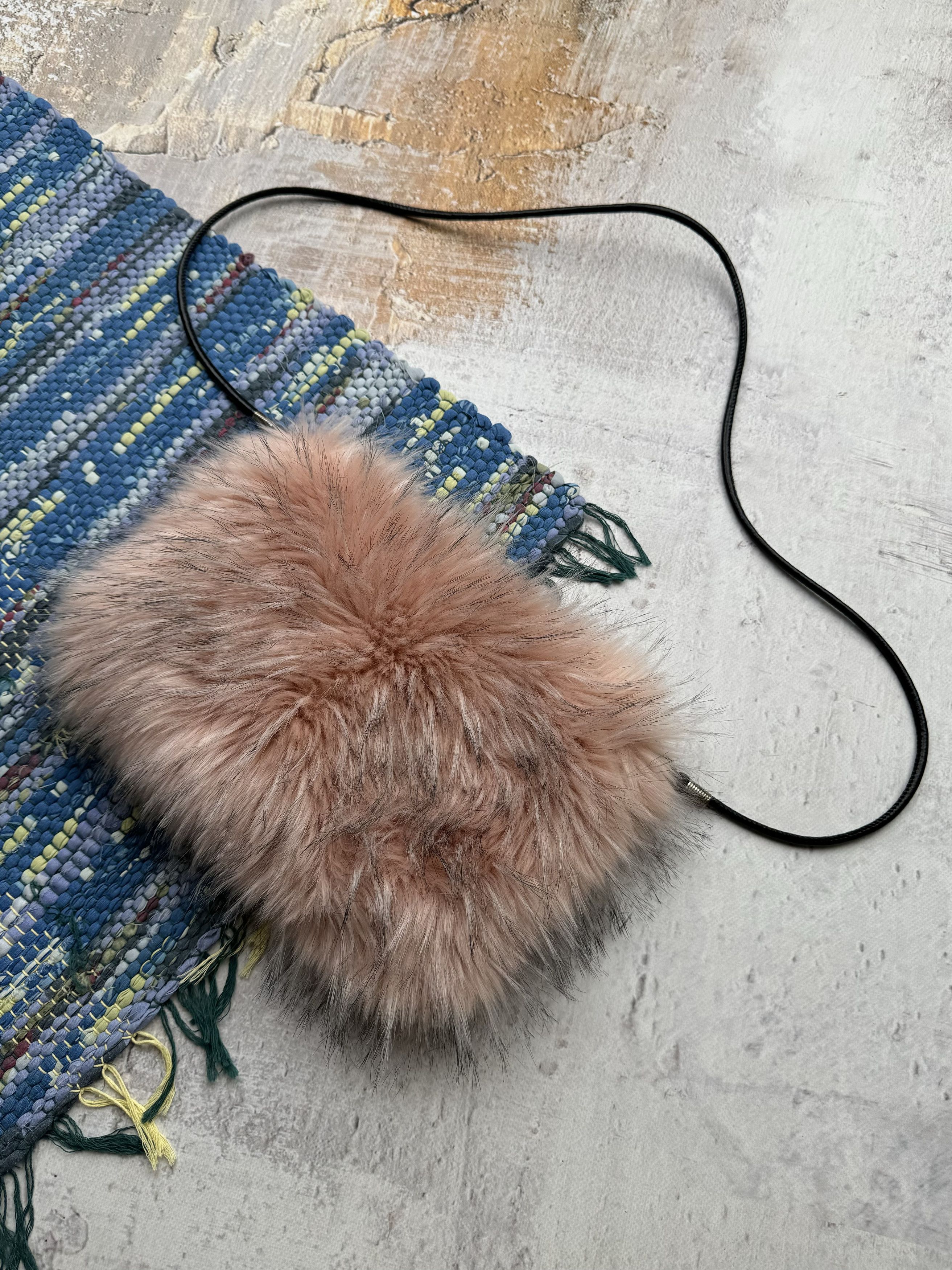 Vintage Vintage Faux Fur Bag A146(234) Size ONE SIZE - 5 Thumbnail