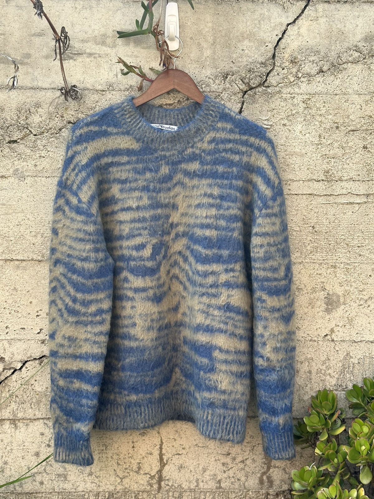 Acne Studios RARE GRAIL Acne Studios winter breeze camo mohair sweater Size US L / EU 52-54 / 3 - 2 Thumbnail