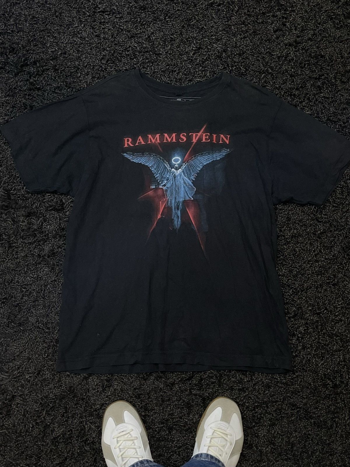 Band Tees Vintage Ramstein tee Rare t shirt Kiss Angels Y2K vtg 90s Size US XL / EU 56 / 4 - 10 Thumbnail