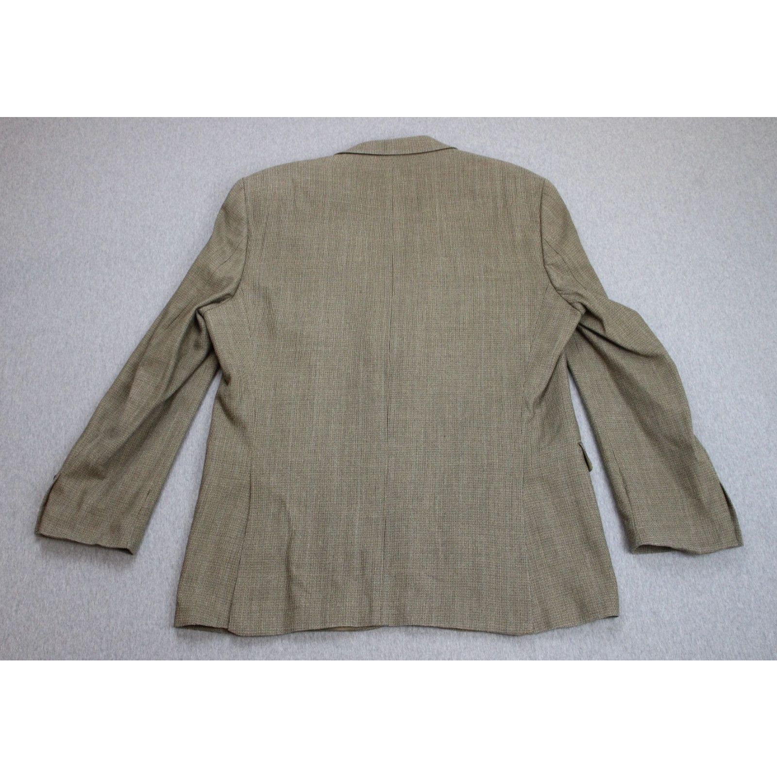 Lauren Ralph Lauren Lauren Ralph Lauren Blazer Men 42R Houndstooth Silk Wool Size 42R - 2 Thumbnail