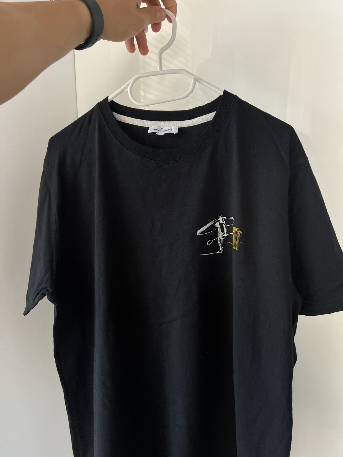 Norse Projects Norse Projects X Daniel Frost Kayak Avant Garde Bug Logo Tee Size US XL / EU 56 / 4 - 2 Thumbnail