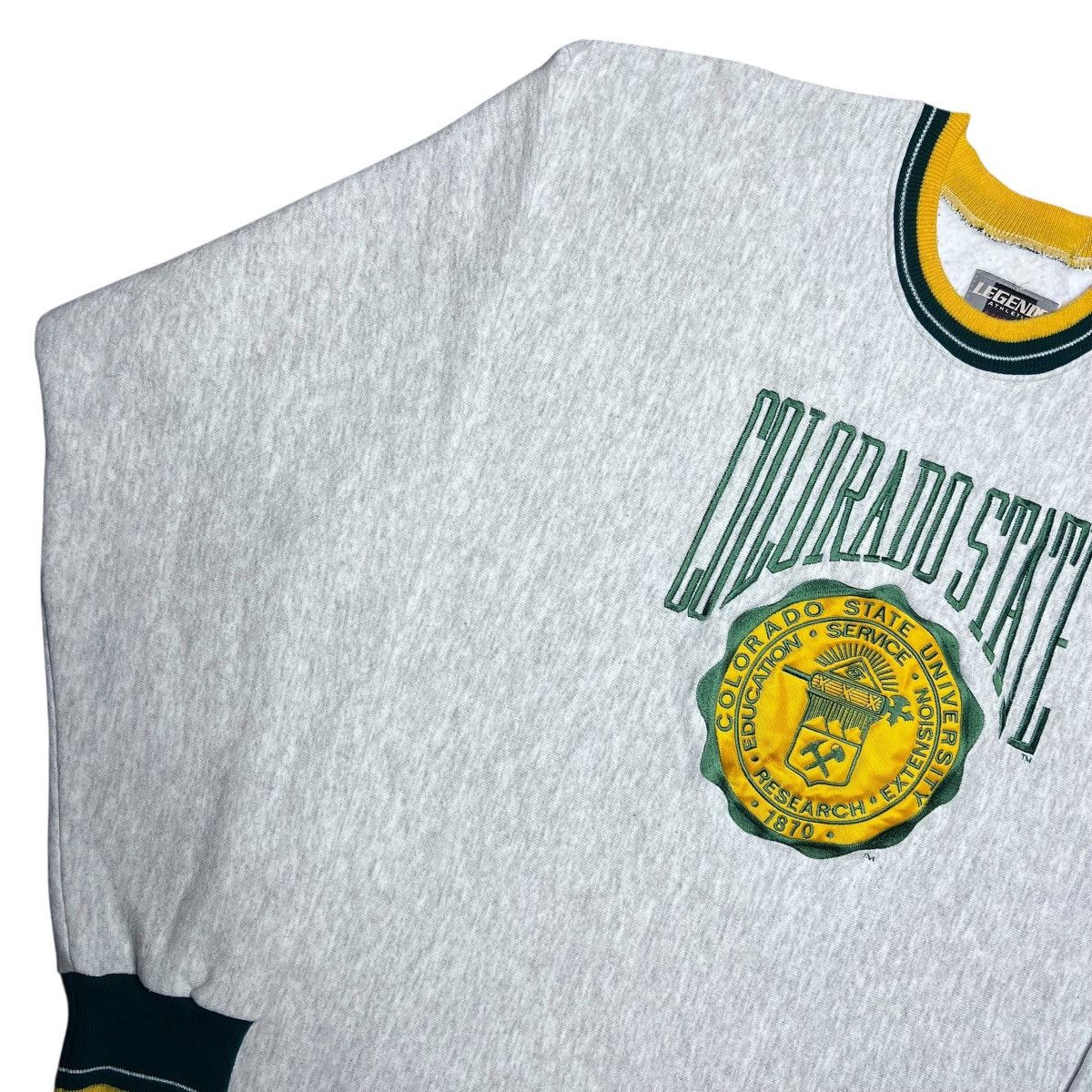 NCAA 1990s NCAA Colorado State Rams Legends Athletic Sweatshirt Size US L / EU 52-54 / 3 - 16 Thumbnail