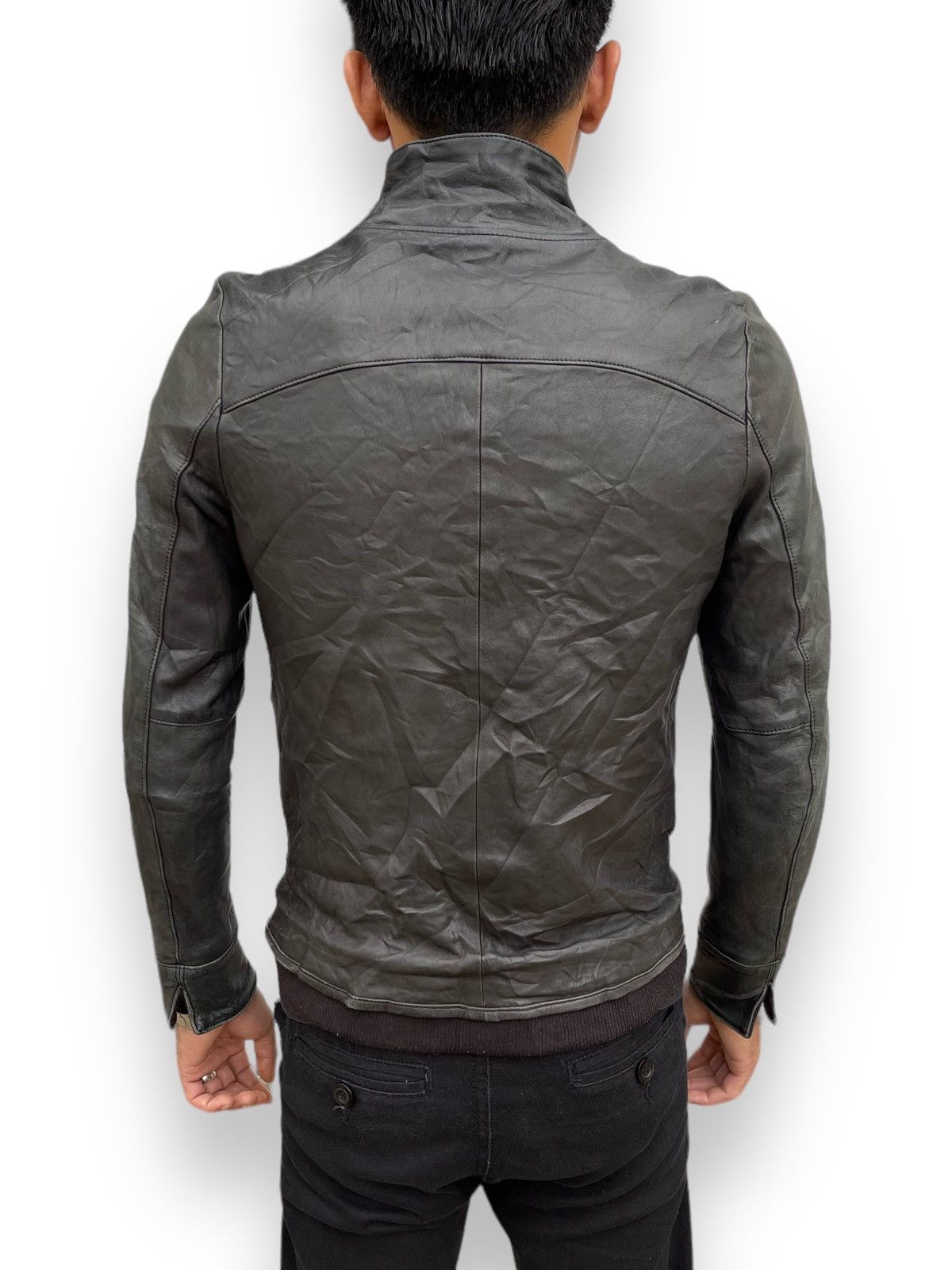 14th Addiction 🔥Vintage Luva Tram Sheep Leather Bikers Jacket Size US XS / EU 42 / 0 - 3 Thumbnail