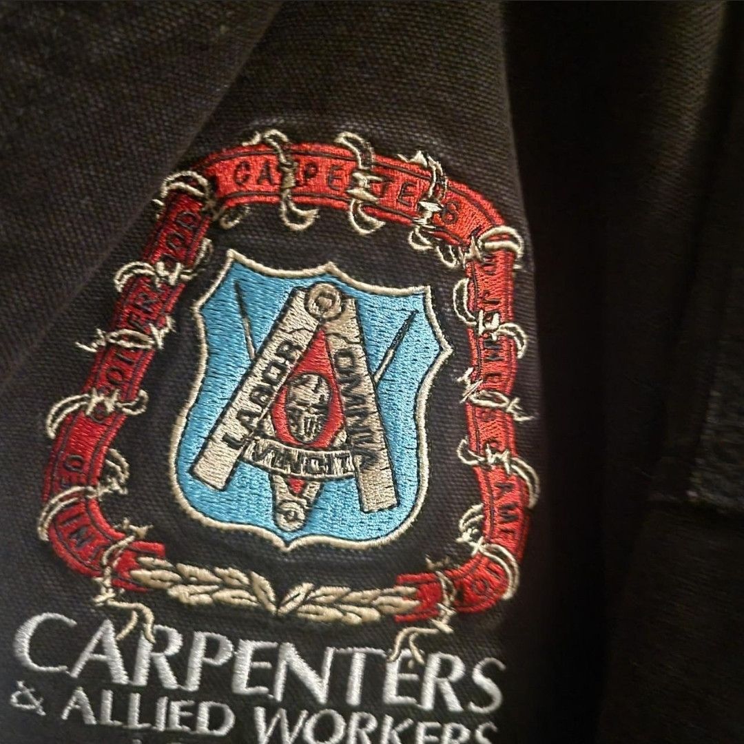 Warren Lotas black carpenter oversized union jacket Size US XXL / EU 58 / 5 - 2 Thumbnail