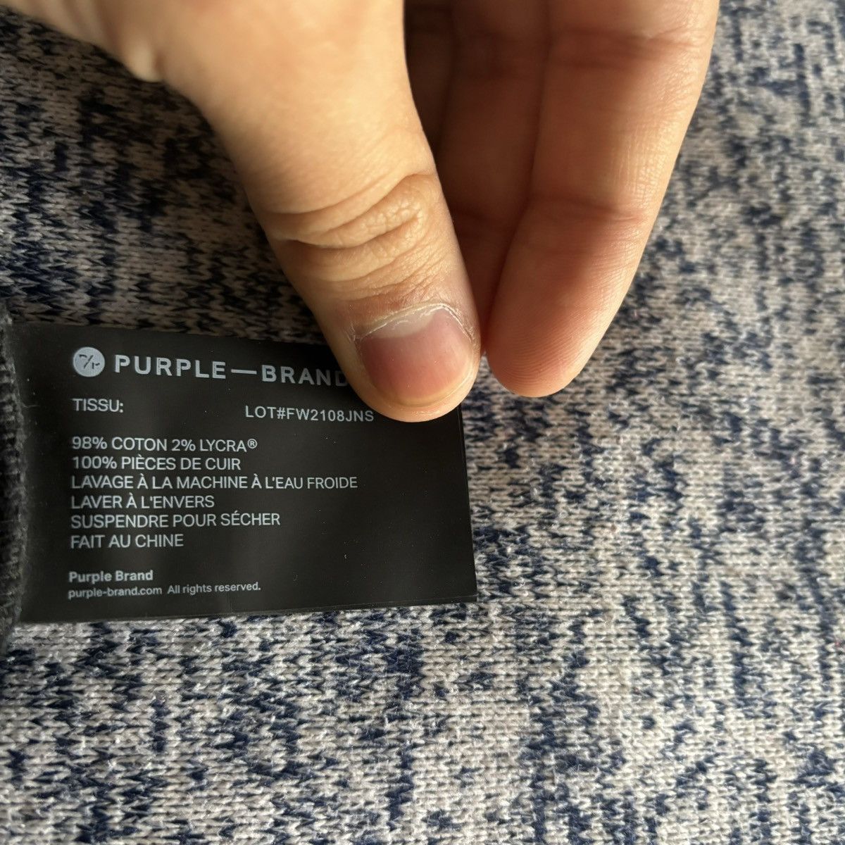 Purple Brand Purple Brand Jeans Size US 33 - 4 Thumbnail