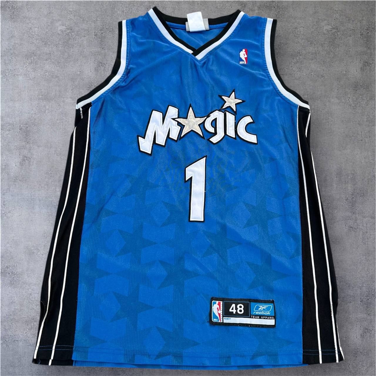 Reebok Reebok jersey Mcgrady Royal Magic Basketball jersey Size US M / EU 48-50 / 2 - 1 Thumbnail