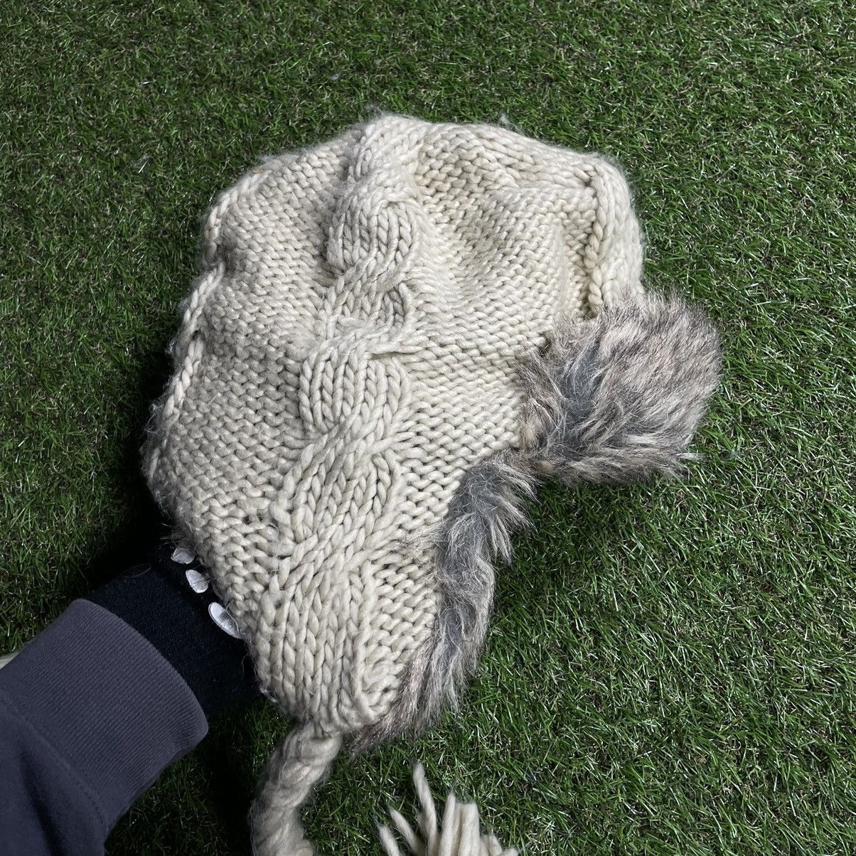 Vintage Vintage Y2K Fuzzy Beanie Mohair Uzi Vert Alt Grunge Slim OS Size ONE SIZE - 5 Thumbnail