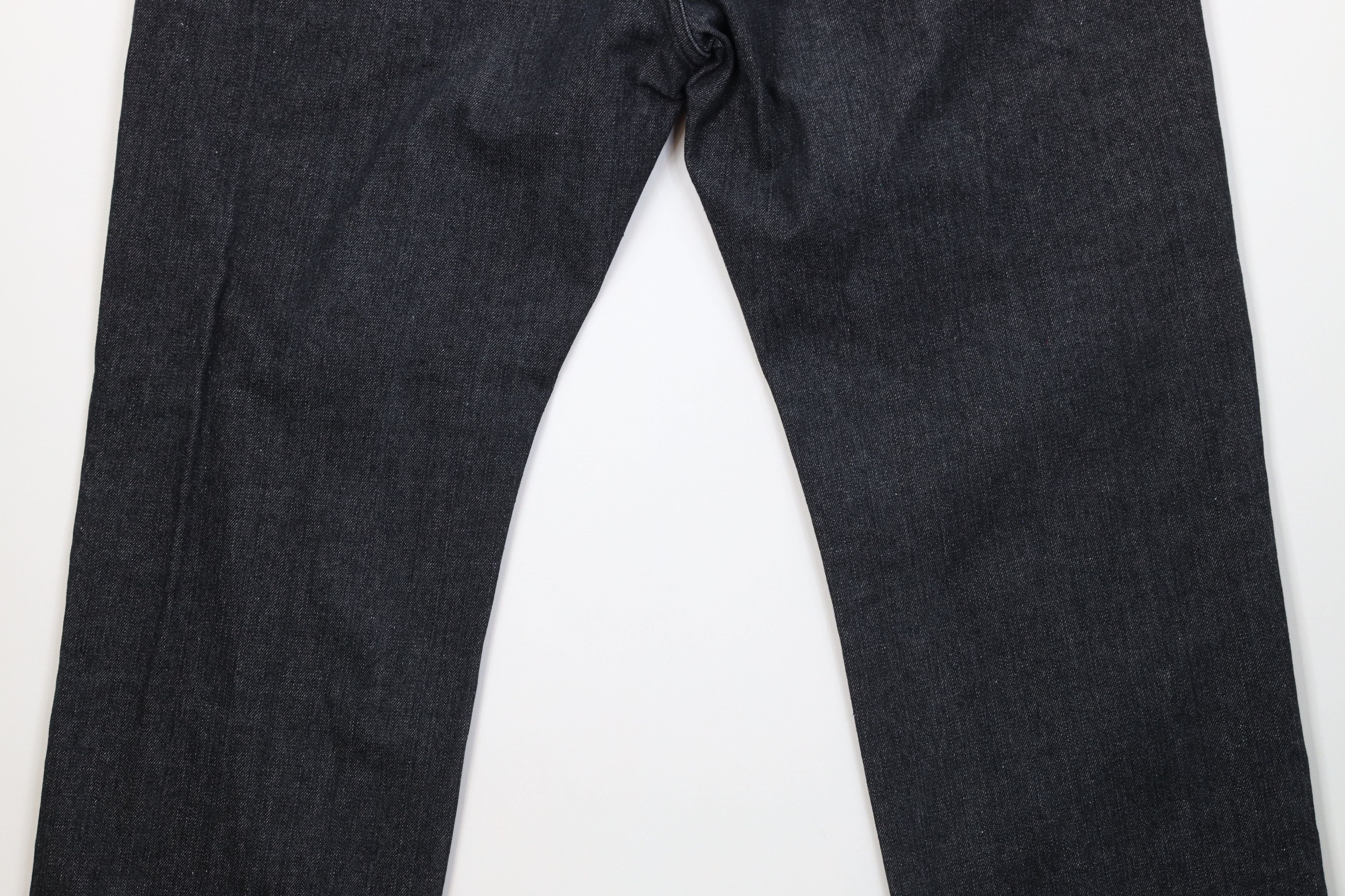 Enyce Vintage 90s Y2K Enyce Baggy Fit Wide Leg Denim Jeans Black Size US 42 / EU 58 - 13 Thumbnail