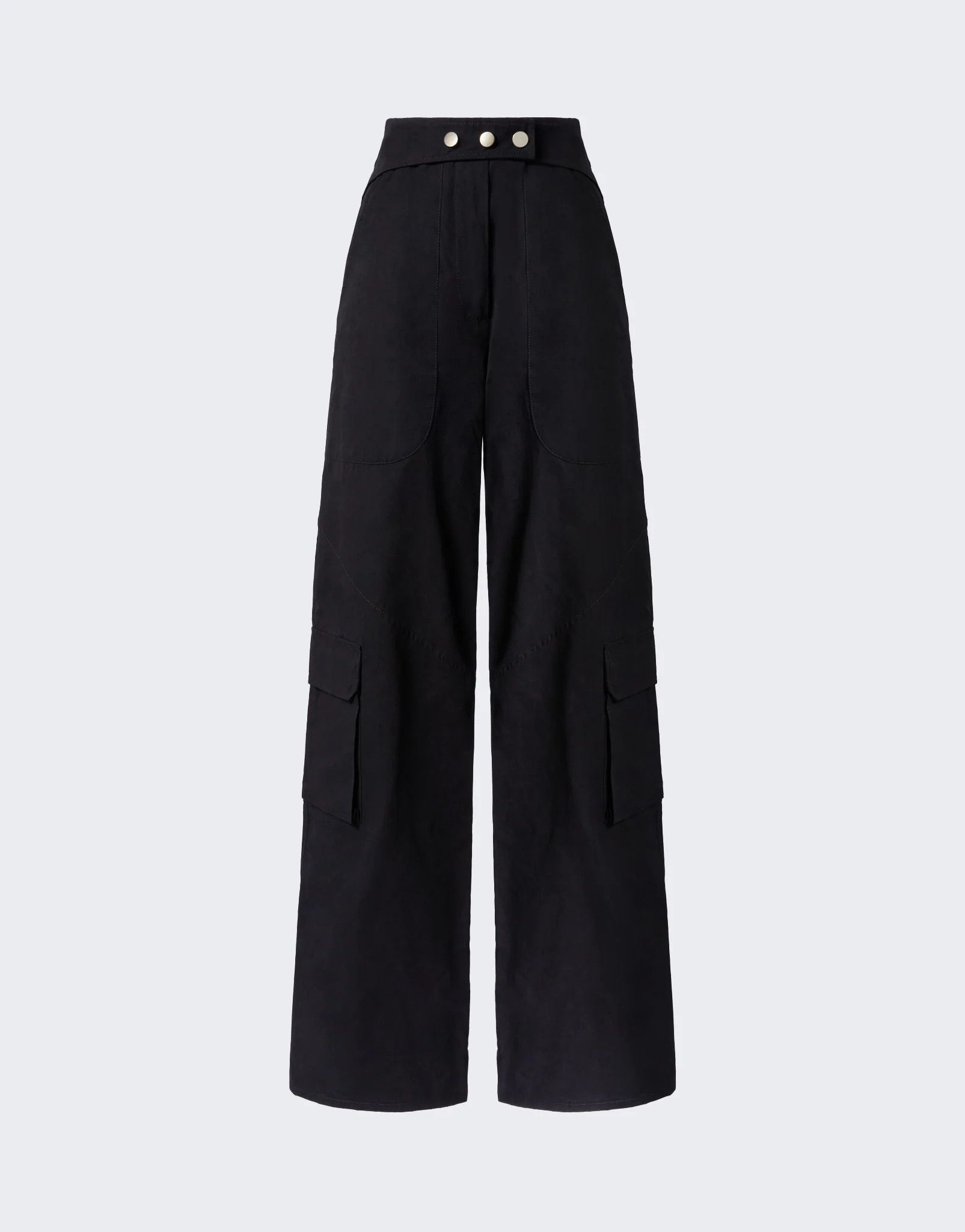 THE ANDAMANE o1s22i1n1024 Aviator Sarah Pants in Black Size 27" / US 4 / IT 40 - 1 Thumbnail