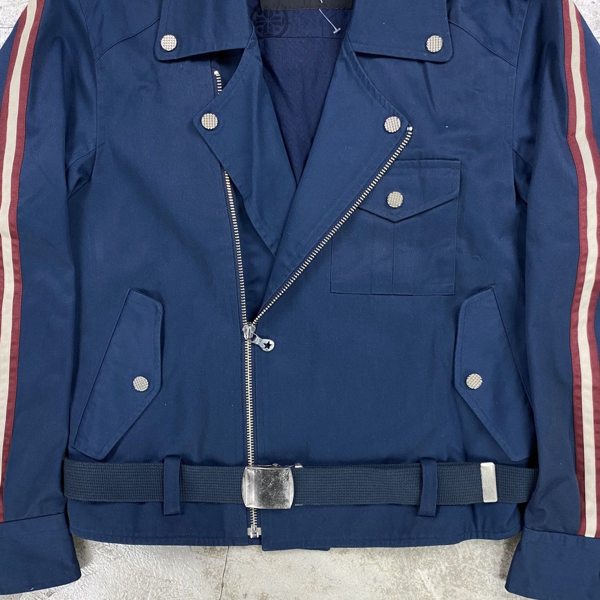 PHENOMENON RUNWAY SS2012 Belted Biker Jacket Size US M / EU 48-50 / 2 - 5 Thumbnail