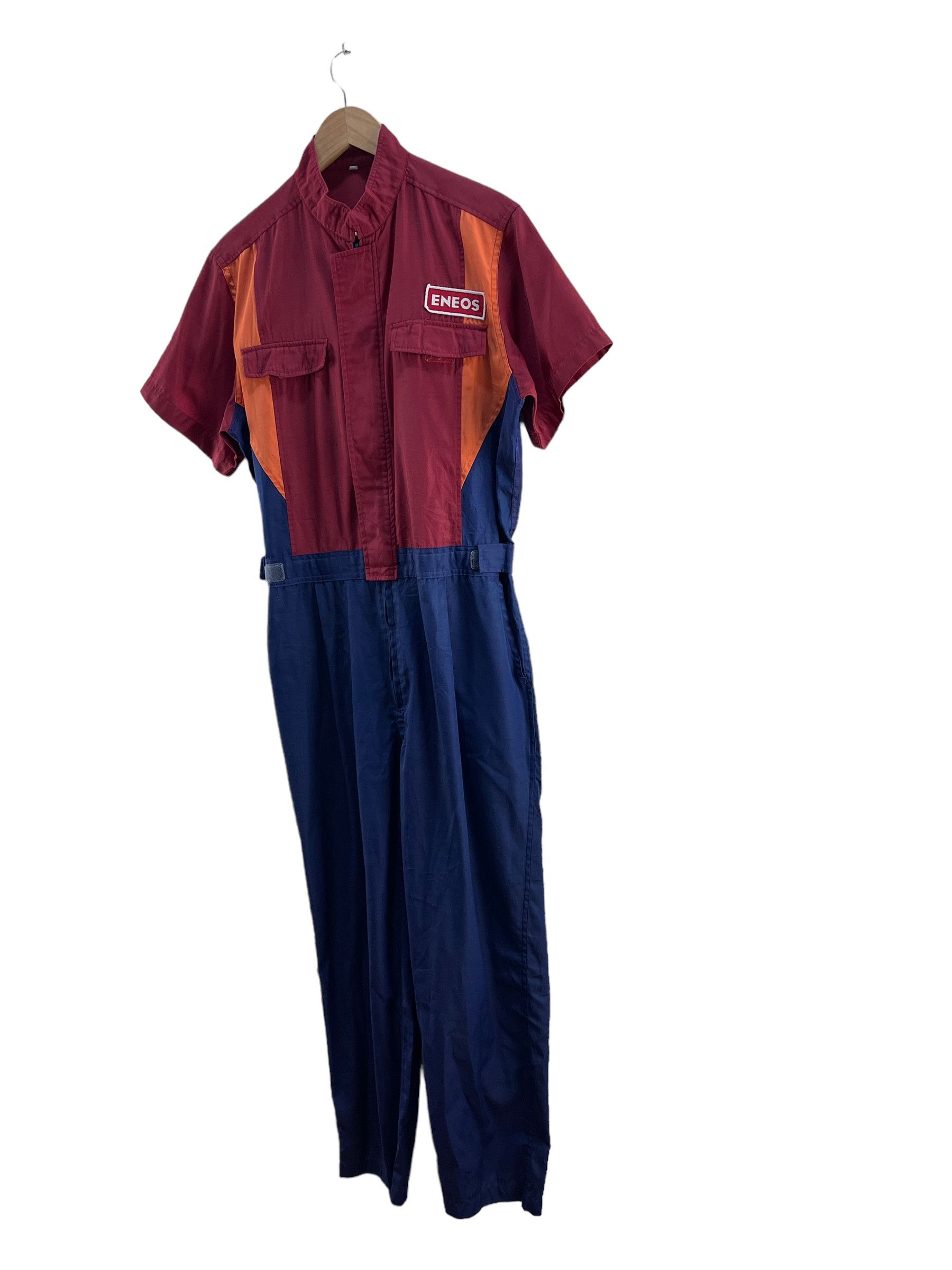 Japanese Brand Vintage 90s Eneos Overall Racing Team Size US 32 / EU 48 - 6 Thumbnail