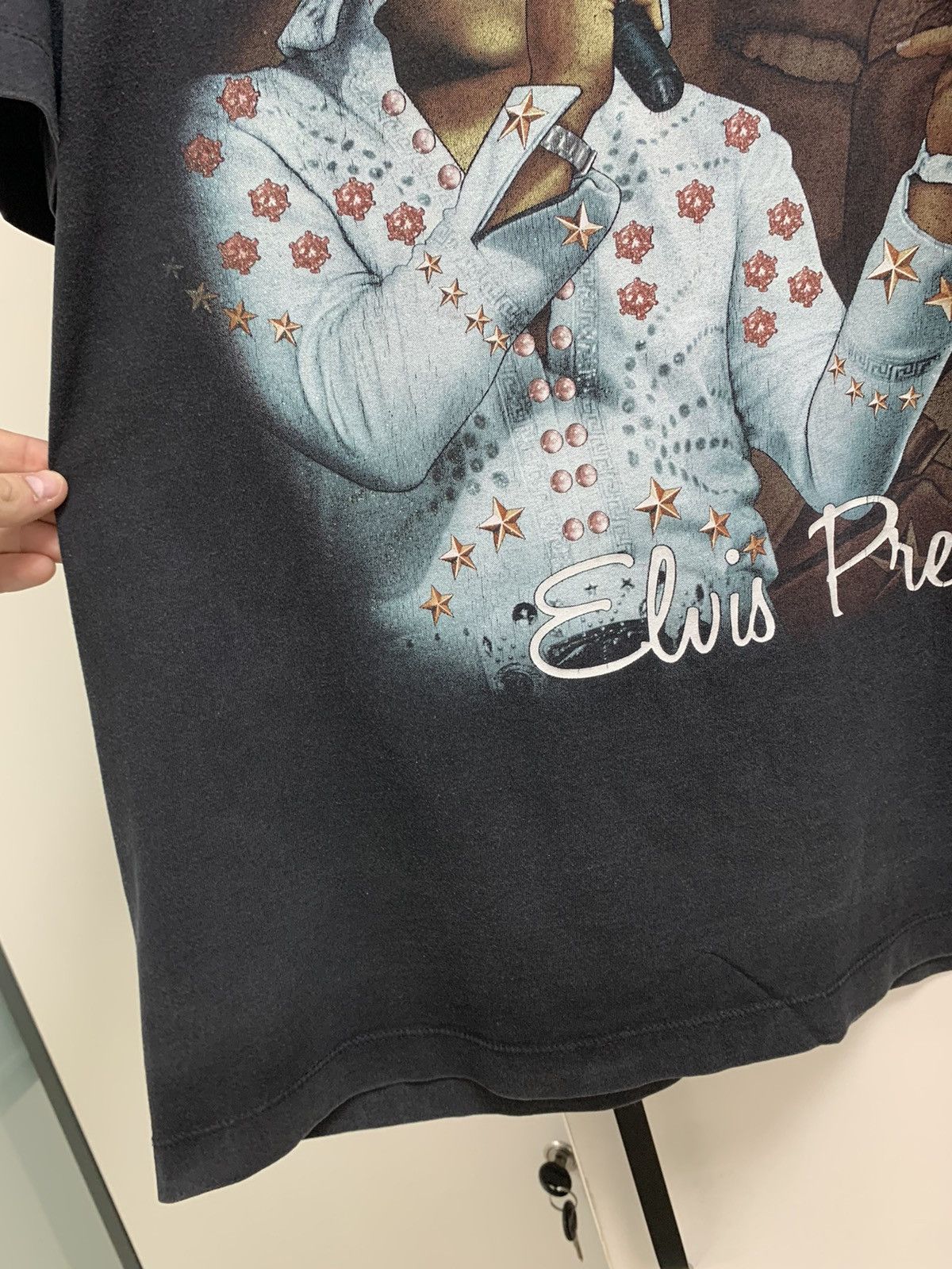 Band Tees Vintage Elvis Presley T-Shirt Size US XL / EU 56 / 4 - 13 Thumbnail