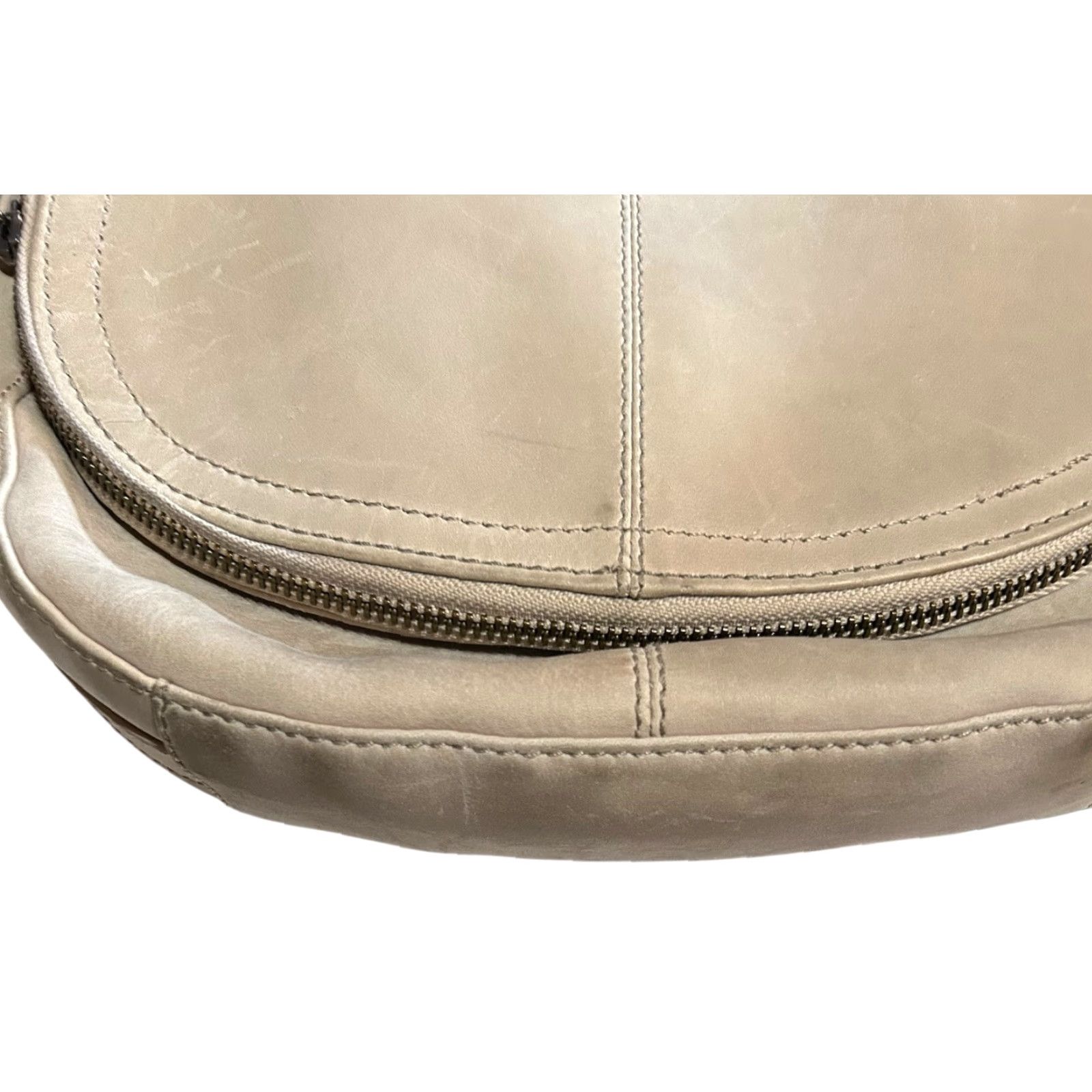 Lucky Brand VINTAGE Lucky Brand Mint Green Leather Crossbody Satchel Foldover Purse Women’s Size ONE SIZE - 5 Thumbnail