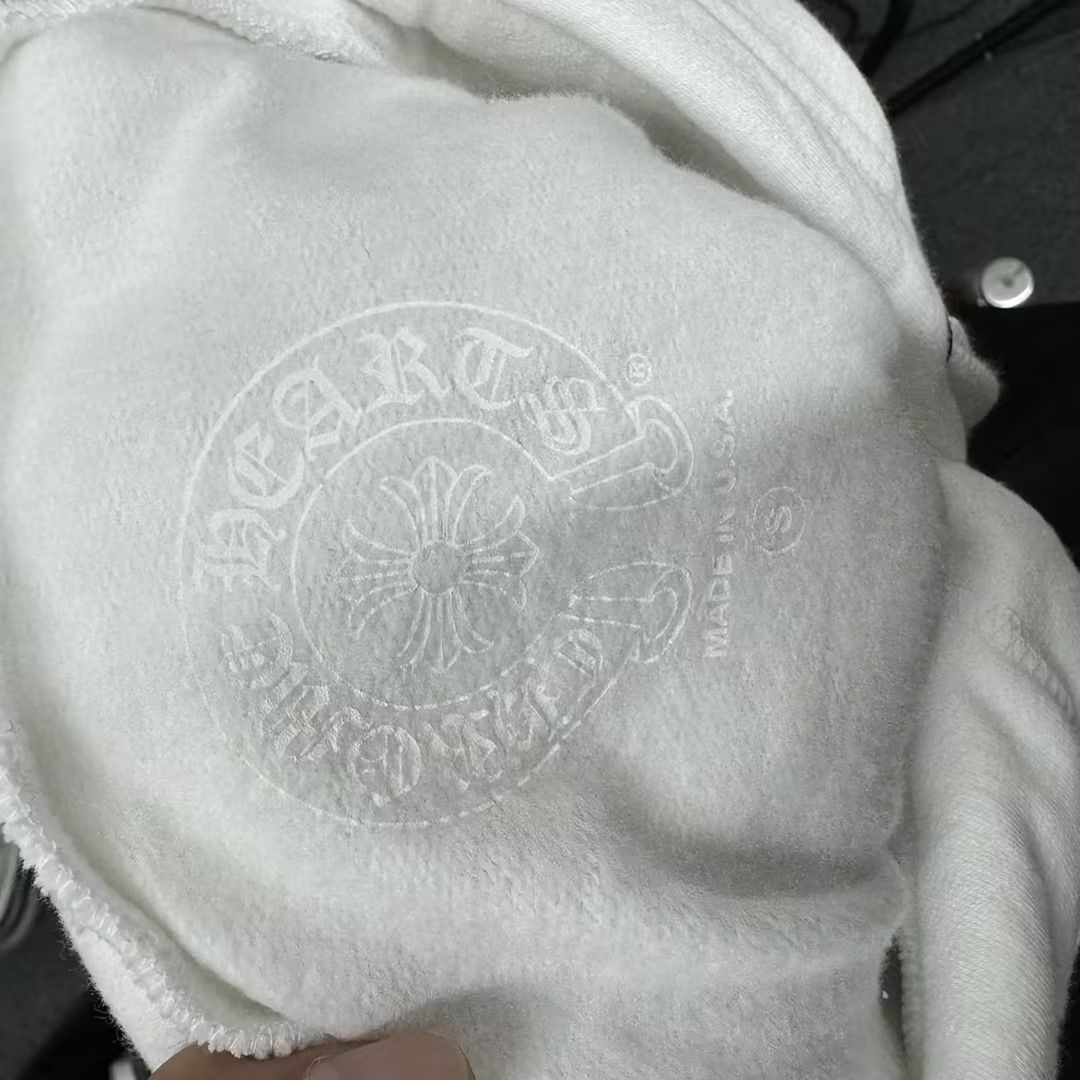 Chrome Hearts Chrome Hearts LLS “Love You” Portrait Red Letter Hoodie Size S / US 4 / IT 40 - 3 Thumbnail