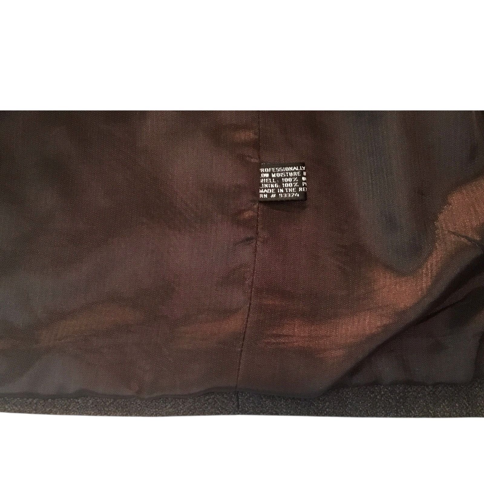 Other Calvin America Brown Herringbone Wool Sport Coat Size US M / EU 48-50 / 2 - 11 Thumbnail