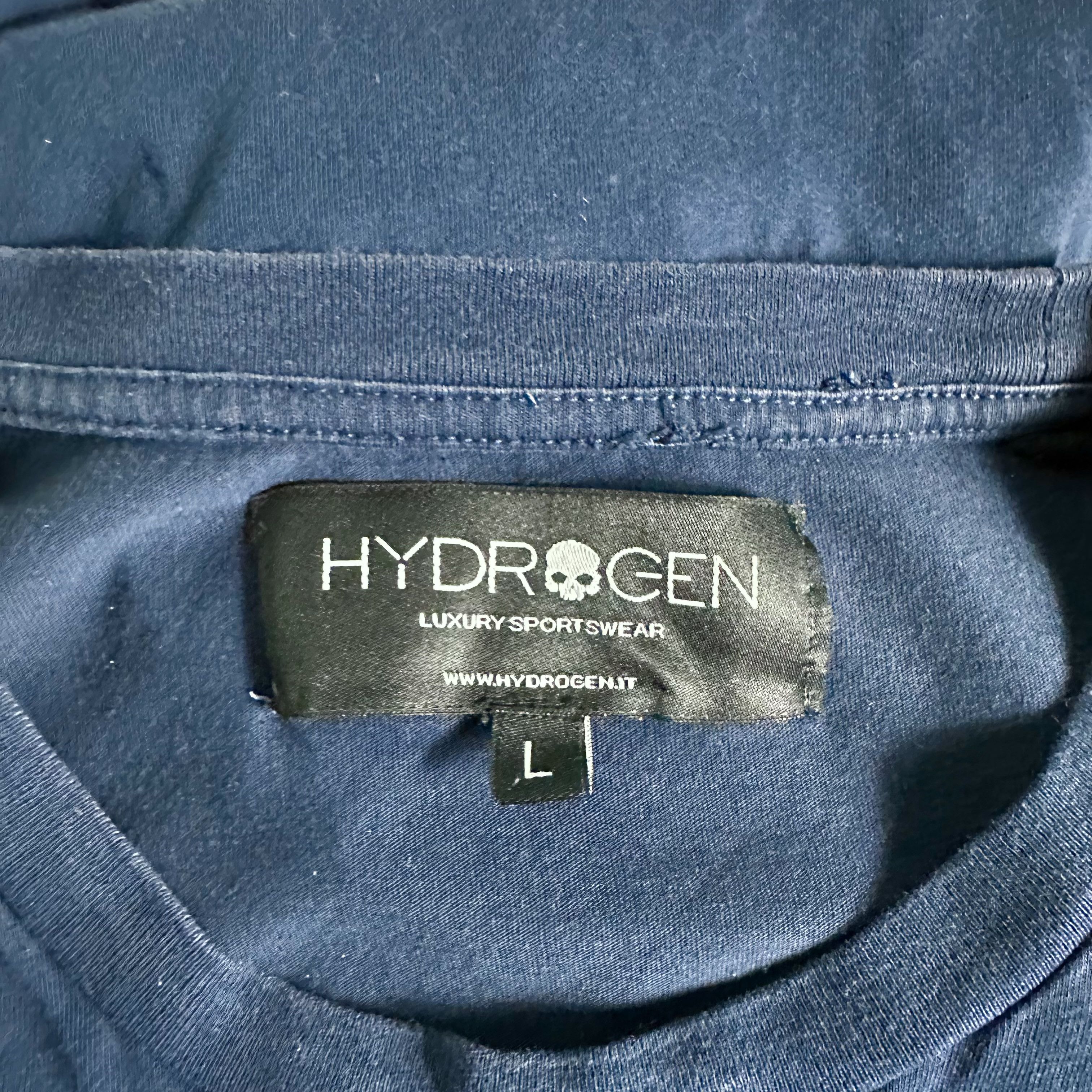 HYDROGEN 🔥RARE🔥Vintage Hydrogen Skulls T-shirt Made in Turkey Size US L / EU 52-54 / 3 - 4 Thumbnail