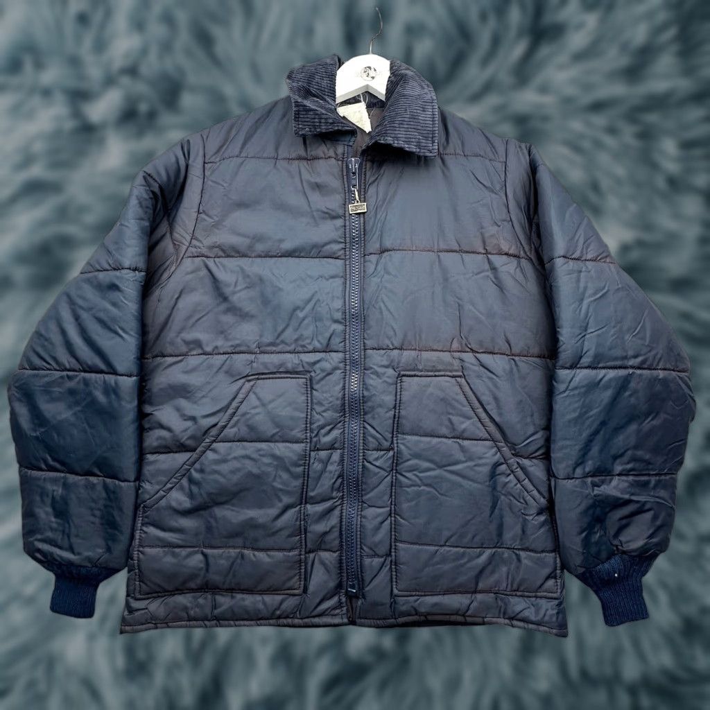 Walls VINTAGE Walls Blizzard Pruf Quilted Puffer Insulated Jacket Mens Medium Blue Size US M / EU 48-50 / 2 - 1 Thumbnail