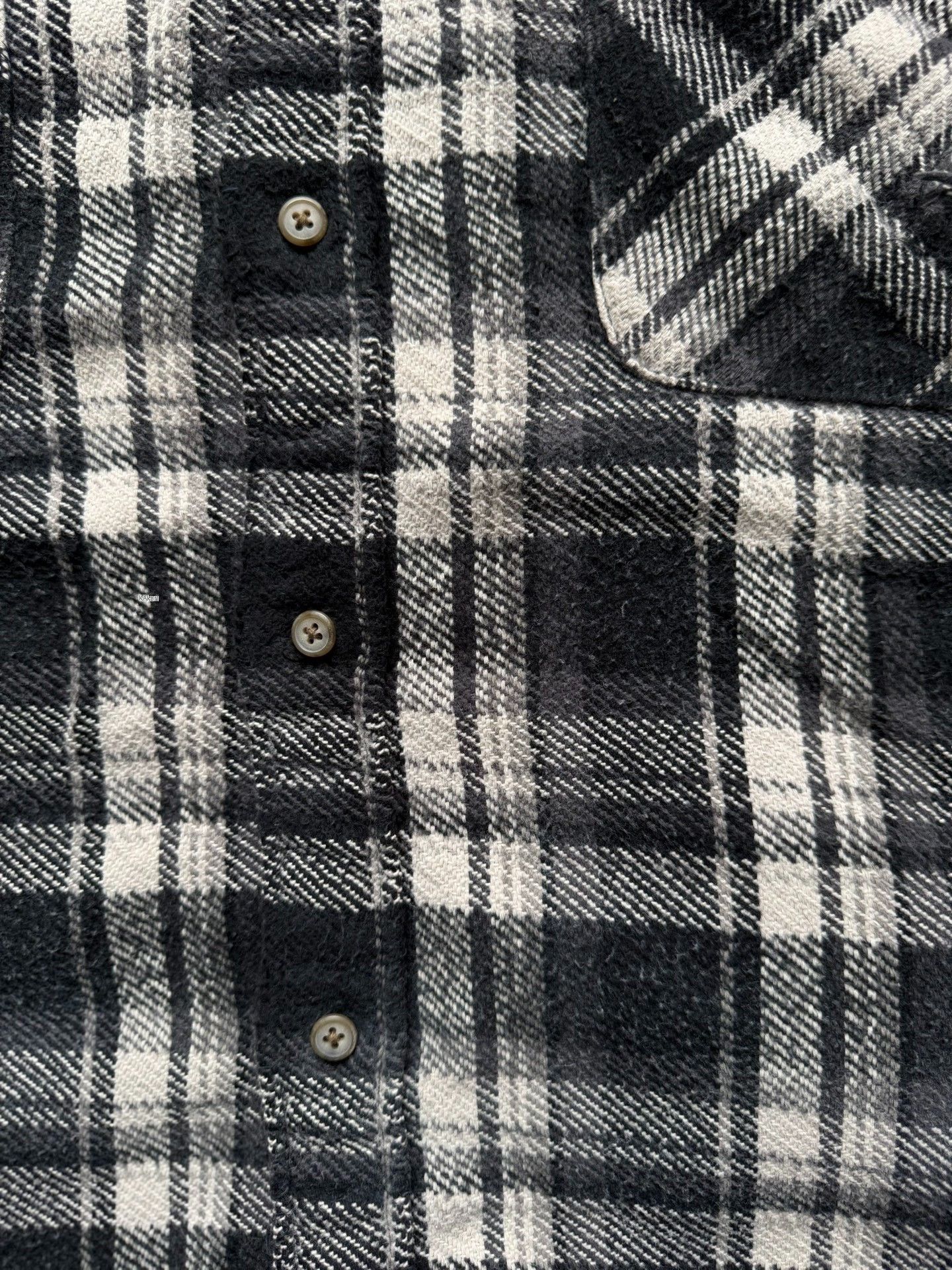 Madness MADNESS Shredded Check Shirt Size US XXS / EU 40 - 7 Thumbnail