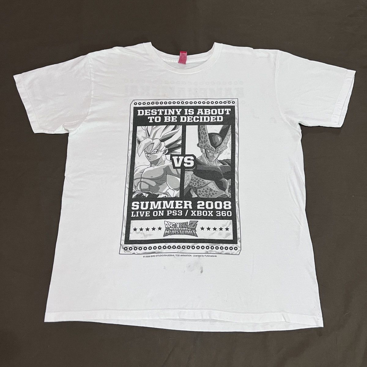 Playstation Y2K Atari Dragon Ball Z Burst Limit Summer PS XBOX Tee Size US L / EU 52-54 / 3 - 2 Thumbnail