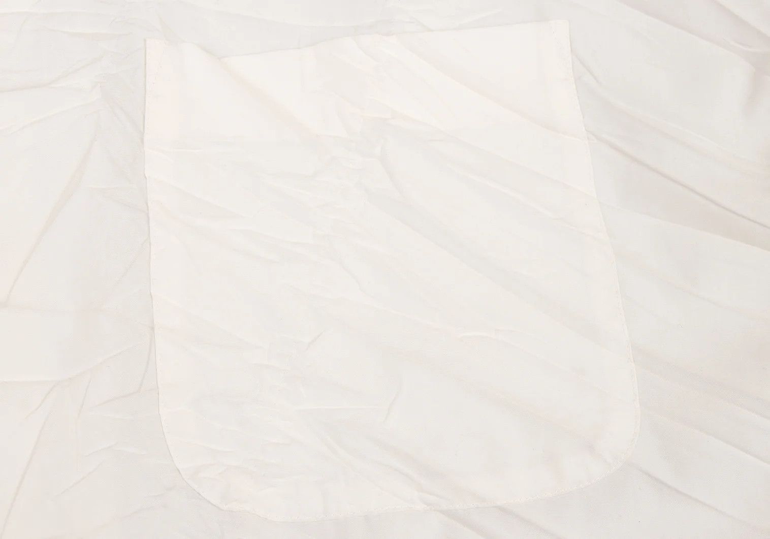 Issey Miyake Pleated Long Sleeve Shirt in Off-White Size XL Size US XL / EU 56 / 4 - 8 Thumbnail