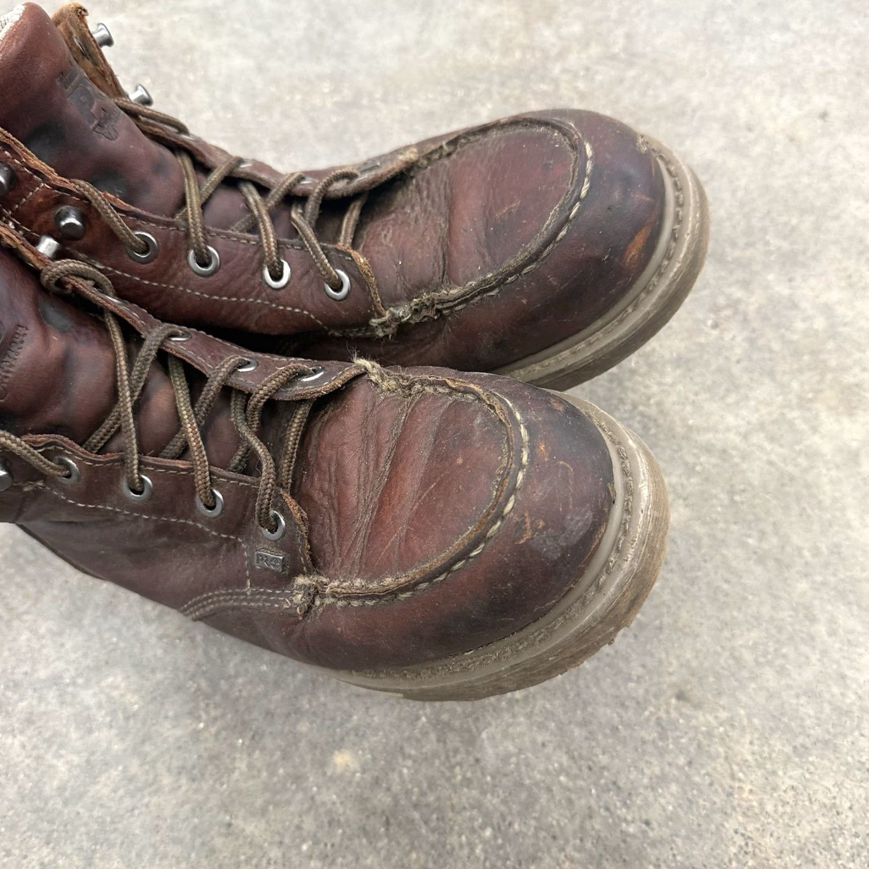 Timberland Timberland Pro Barstow Boot Alloy Toe Brown Mens Size 9 M Insole Foam Leather Upper Leather Outsole Work & Safety Shoes Size US 9 / EU 42 - 5 Thumbnail