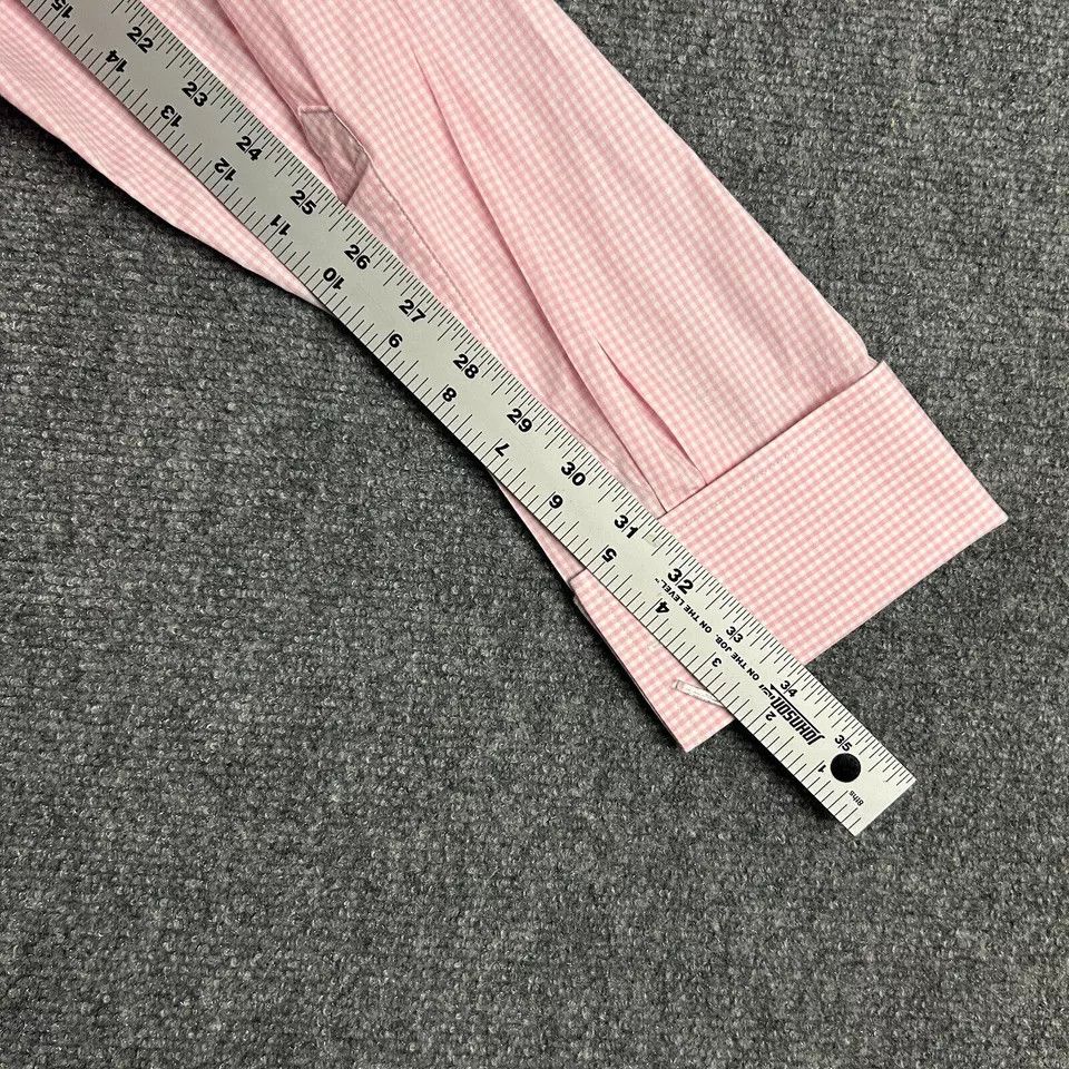 Charles Tyrwhitt Charles Tyrwhitt Shirt Mens 17 Classic Fit French Cuff Size US L / EU 52-54 / 3 - 6 Thumbnail