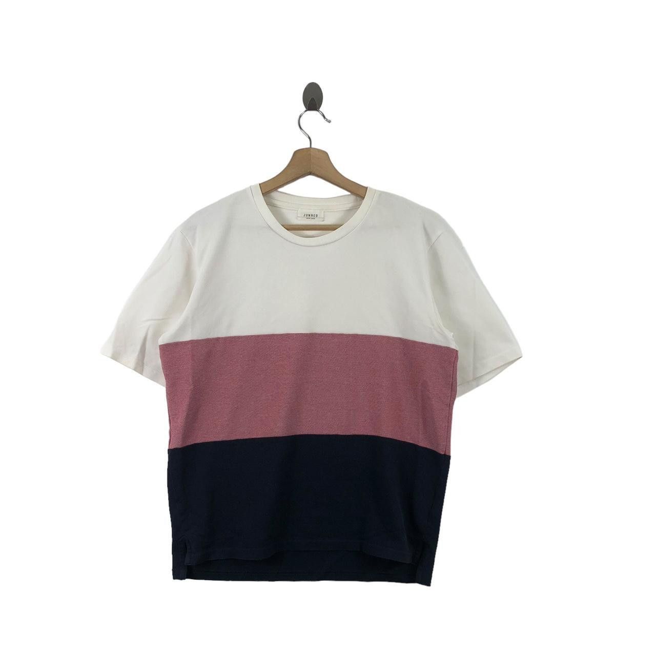 Other JUNRED TOKYO JAPAN Takahashi Striped Tee Shirt Plain Top Size M / US 6-8 / IT 42-44 - 1 Thumbnail