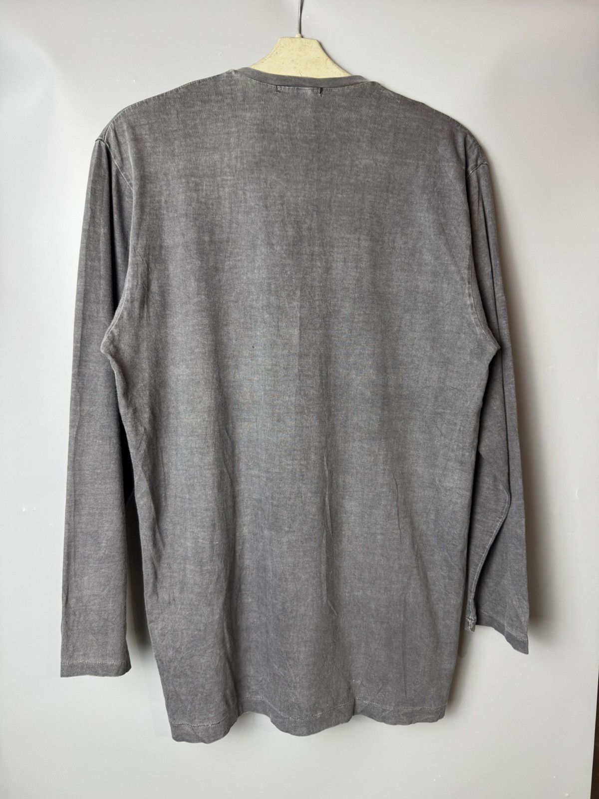 Yohji Yamamoto Vintage YohjiYamamoto 5-Button Faded Grey Shirts Size US M / EU 48-50 / 2 - 6 Thumbnail