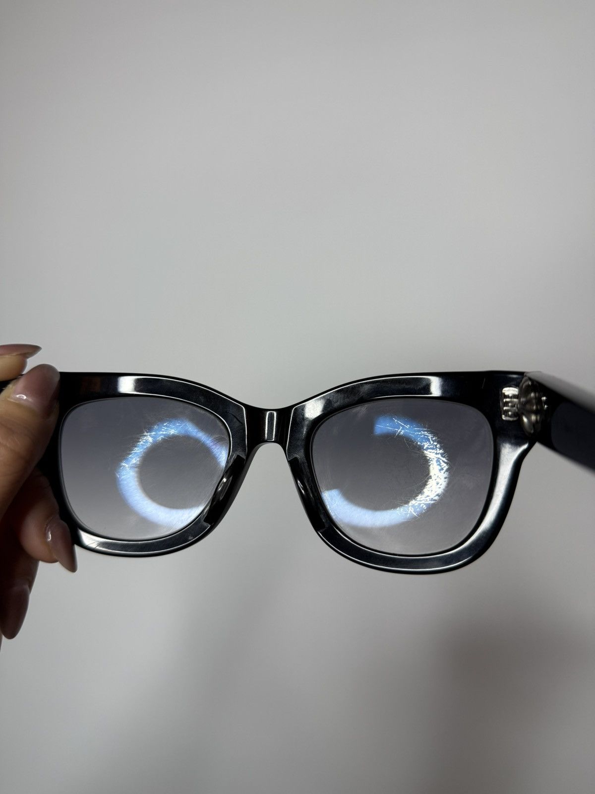 Chrome Hearts CHROME HEARTS TEAR DROP JONNY II SUNGLASSES Size ONE SIZE - 10 Thumbnail