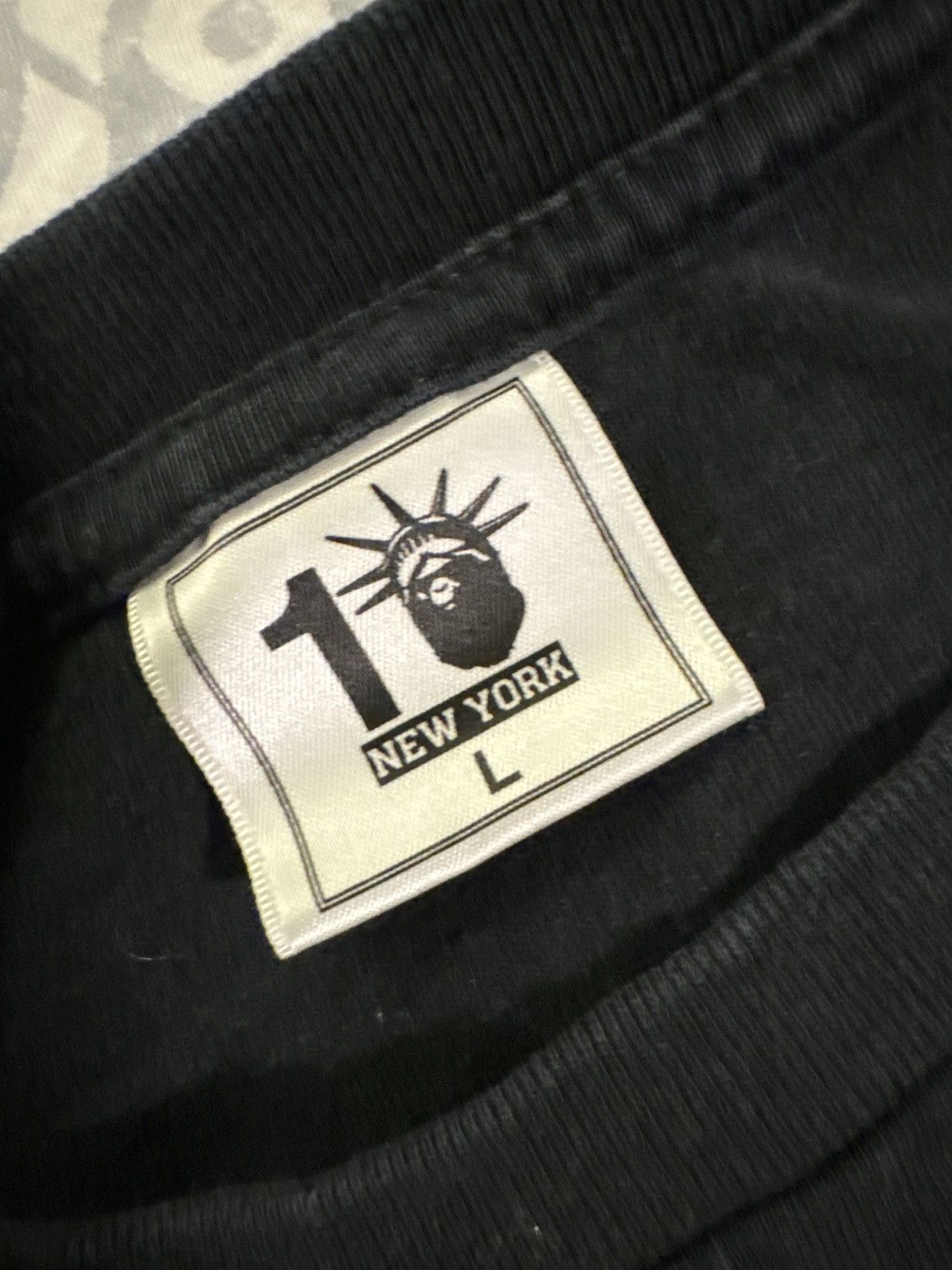 Big Sean Bape NY 10th Anniversary Big Sean L/S Tee Size US L / EU 52-54 / 3 - 5 Thumbnail