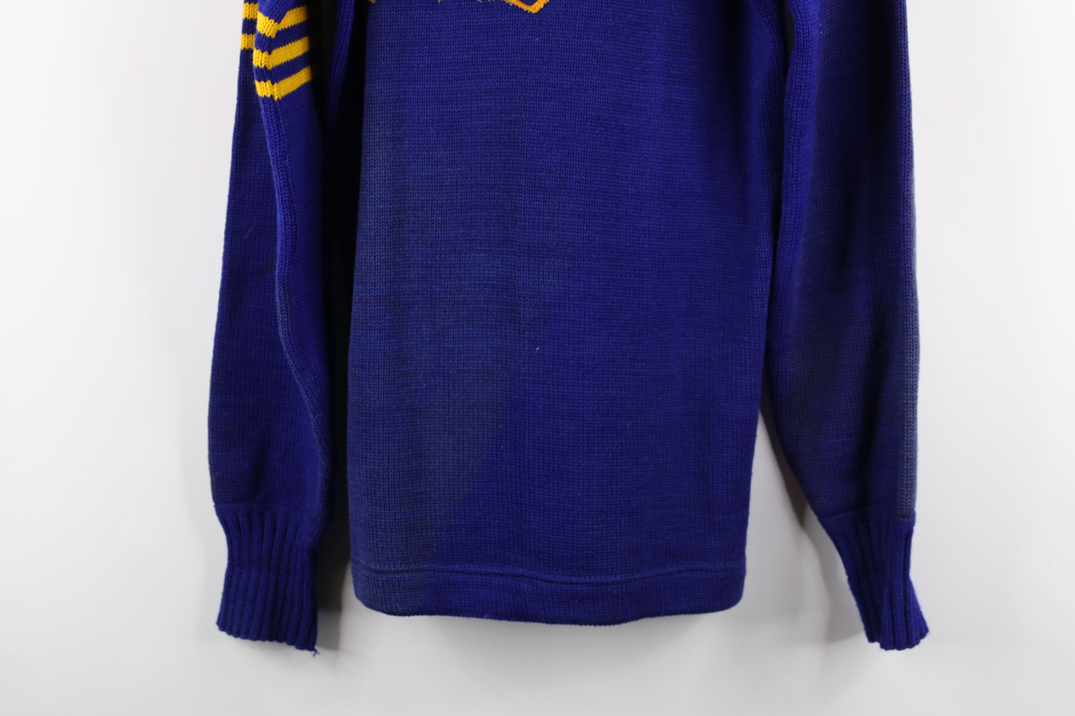 New Era × Vintage Vintage 50s 60s New Era Letterman Cardigan Sweater USA Size US M / EU 48-50 / 2 - 14 Thumbnail