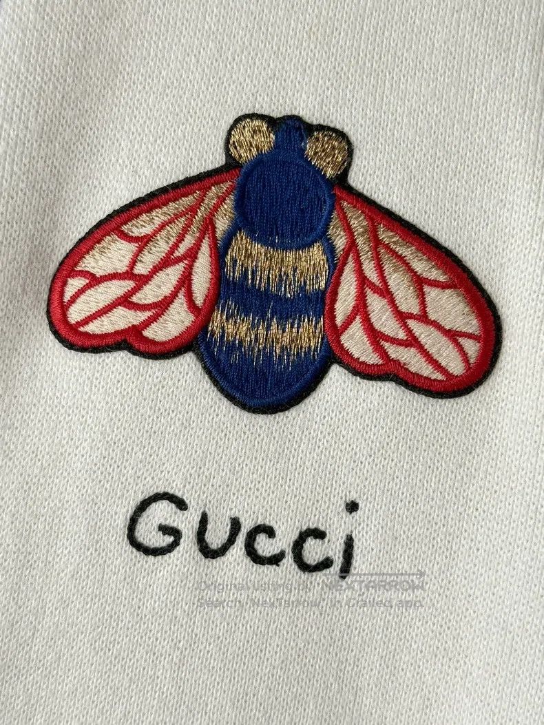 Gucci Gucci Little Bee Embroidery Knitted Cardigan coat Size XS / US 0-2 / IT 36-38 - 4 Thumbnail