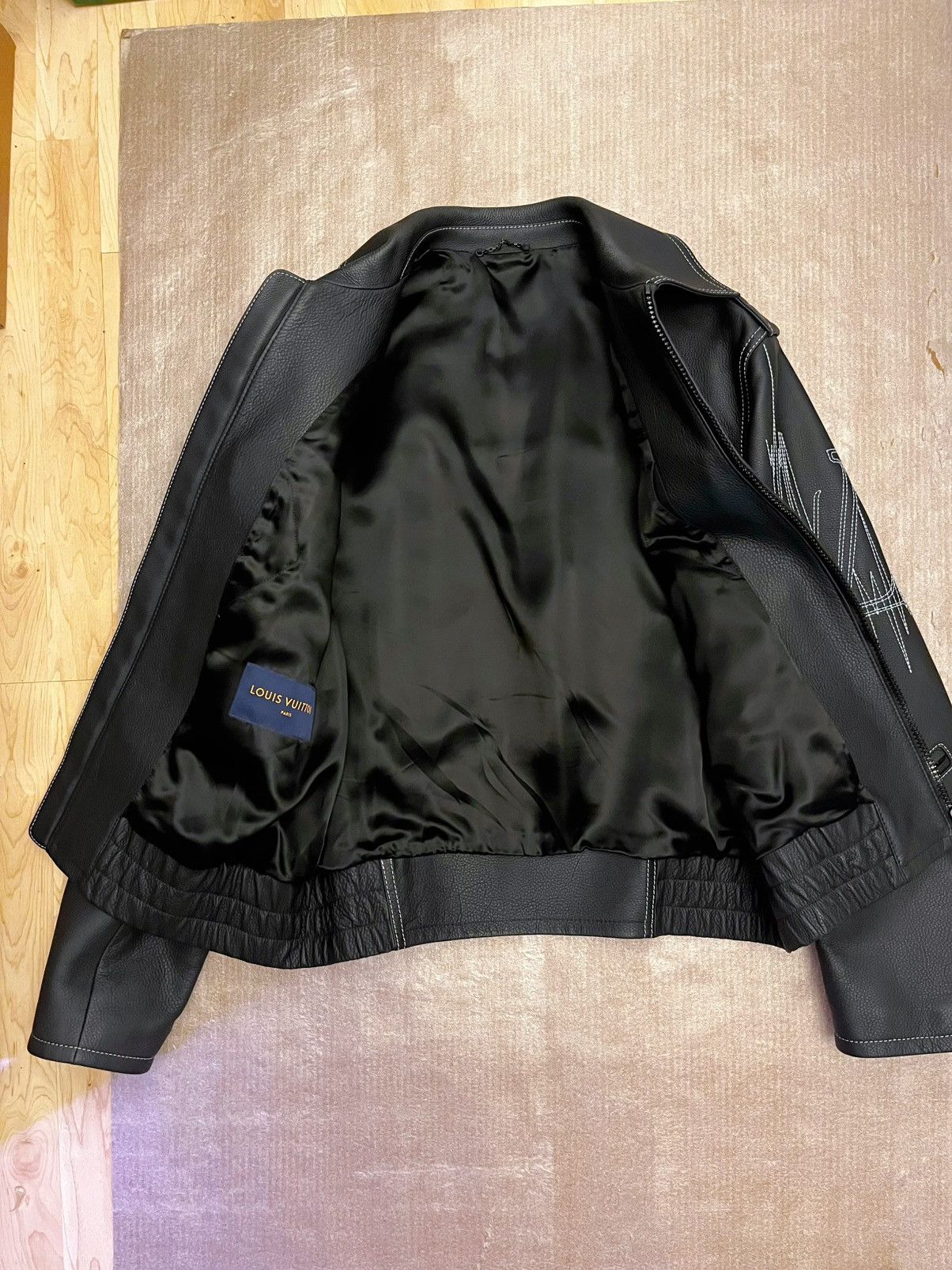 Louis Vuitton Louis Vuitton Luxury Leather Jacket Size US L / EU 52-54 / 3 - 4 Thumbnail