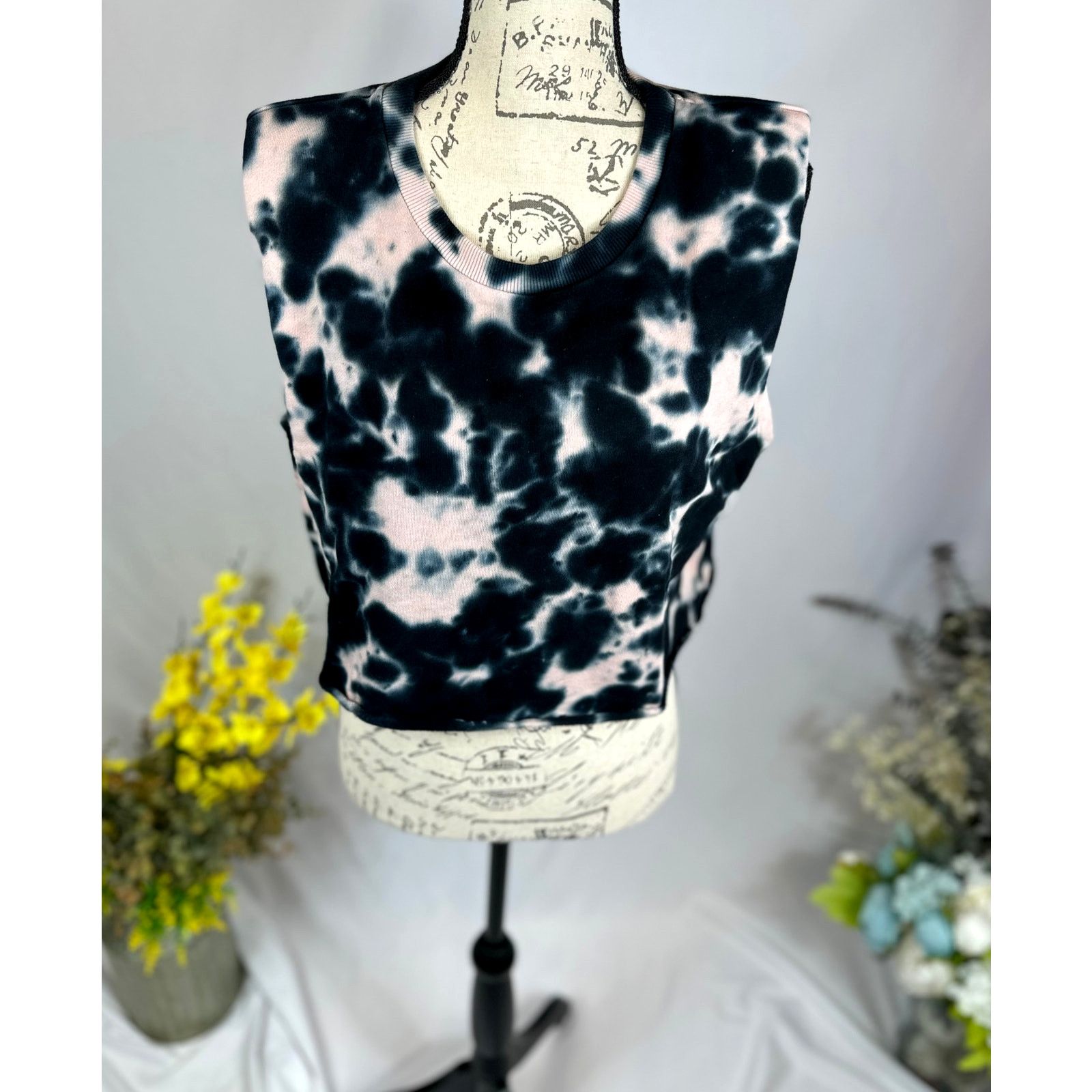 Other 525 America French Terry Sleeveless Top Jogger Pink Black L Size L / US 10 / IT 46 - 3 Thumbnail