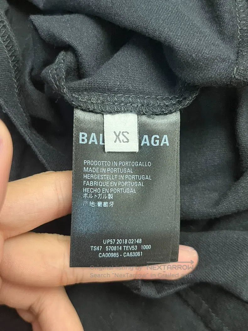 Balenciaga Balenciaga Rainbow Gradient Logo Round Neck Short Sleeve Size XS / US 0-2 / IT 36-38 - 4 Thumbnail