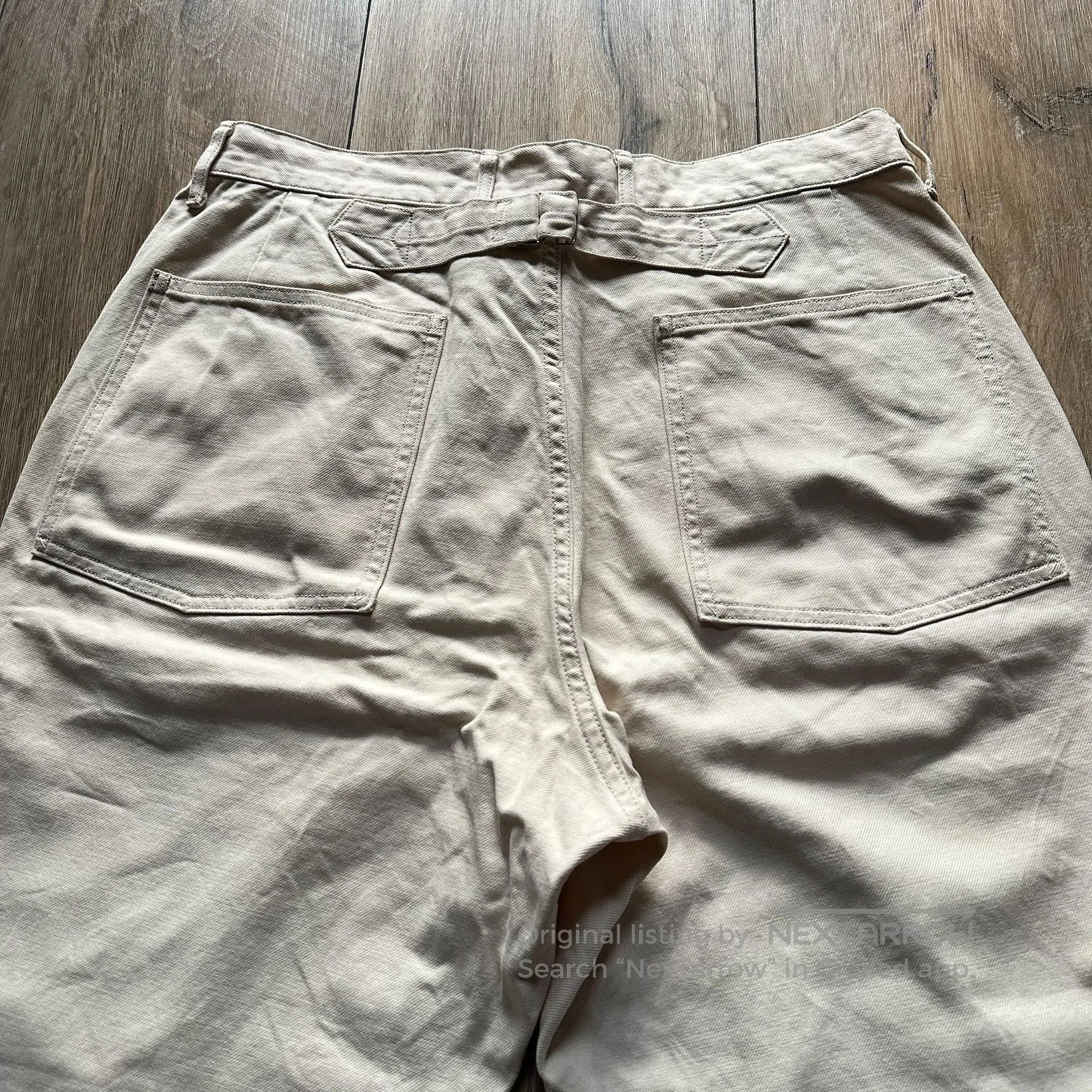 PHIGVEL MAKERS & Co. Phigvel Paris Buckle Trousers. Size US 33 - 1 Thumbnail