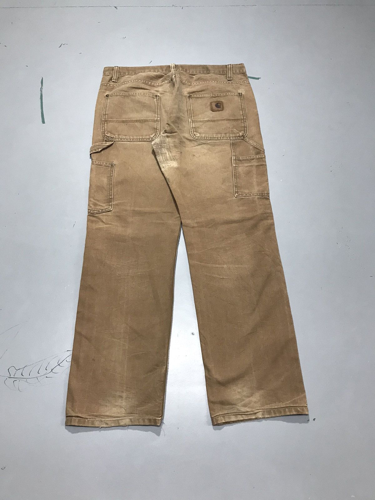 Carhartt Vintage Carhartt double knee workwear denim Size US 36 / EU 52 - 2 Thumbnail
