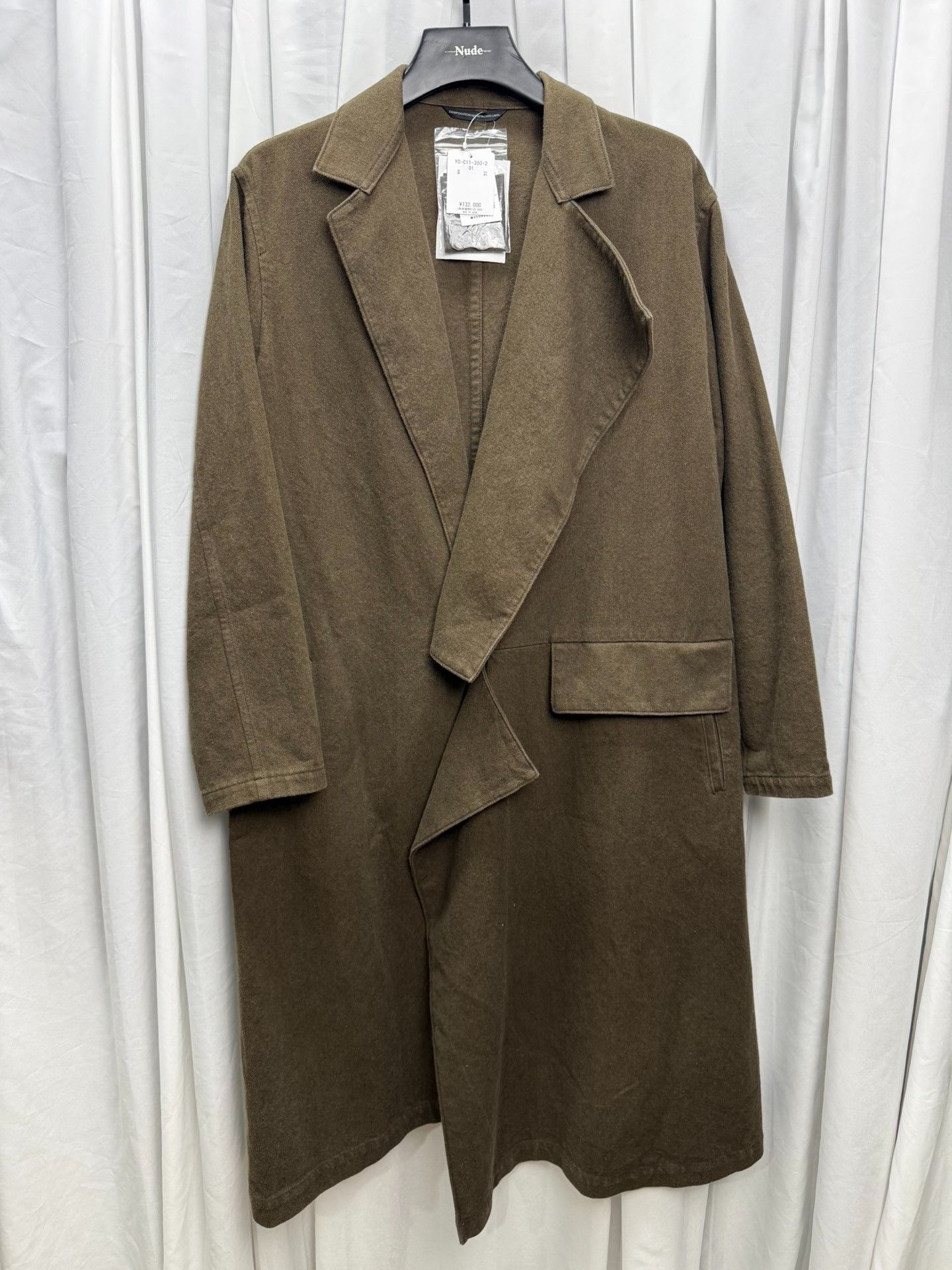Yohji Yamamoto Yohji Yamamoto Y's Distressed Washed Coat Size US M / EU 48-50 / 2 - 1 Thumbnail