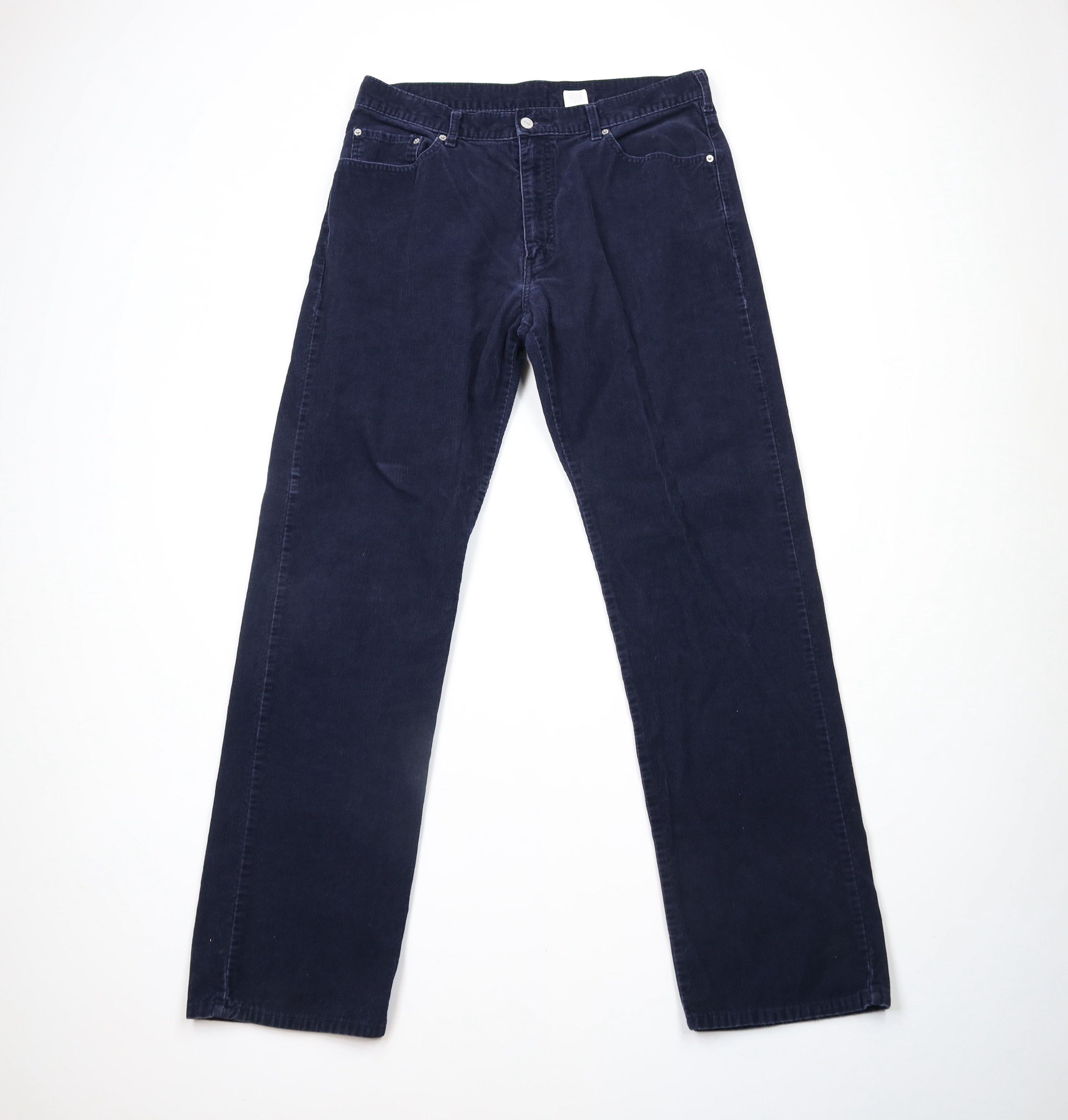 Levi's × Vintage Vintage Y2K 2002 Levis 505 Straight Leg Corduroy Pants Size US 36 / EU 52 - 1 Thumbnail