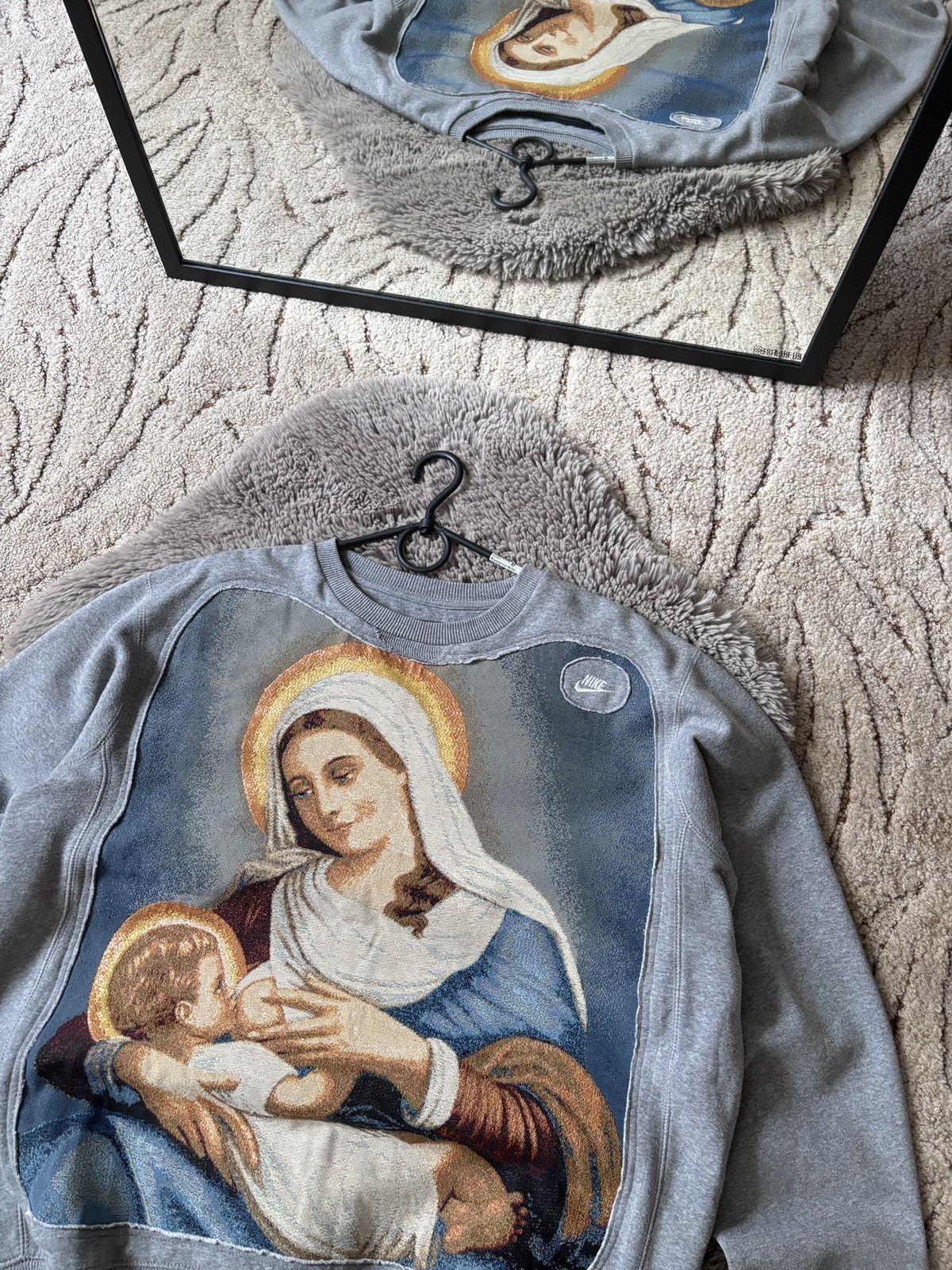 Nike × Vintage Nike Reworked Junya Watanabe style Religion Sweatshirt Size US XL / EU 56 / 4 - 2 Thumbnail