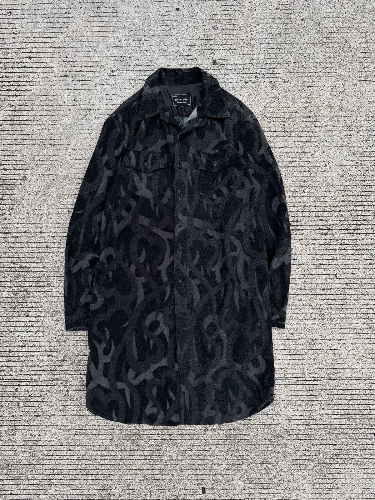 Magical Design × Number (N)ine Number nine 06 tribal tattoo shirt