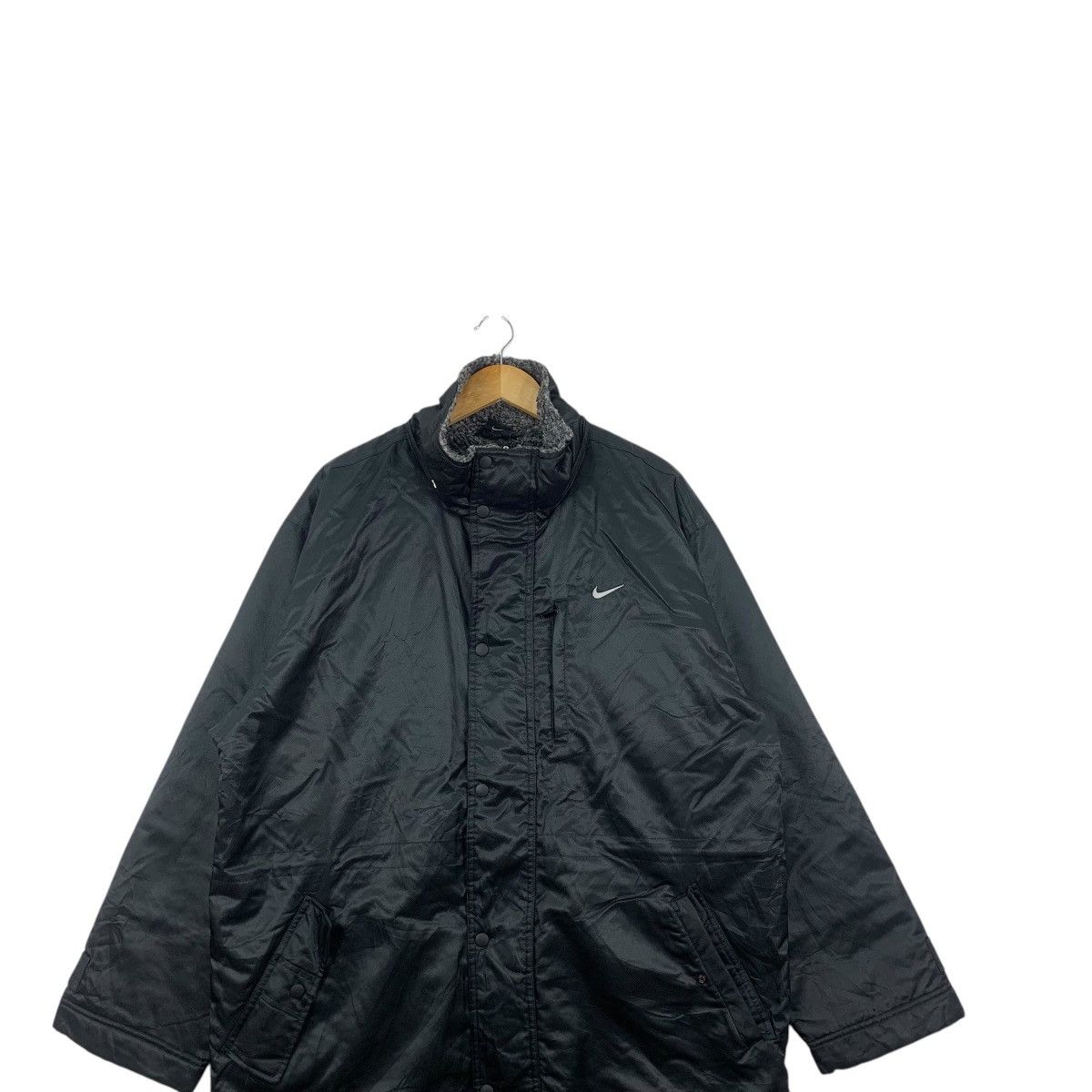 Nike Vintage NIKE SHEARLING Wind Proof Water Repellent Coach Size US L / EU 52-54 / 3 - 2 Thumbnail