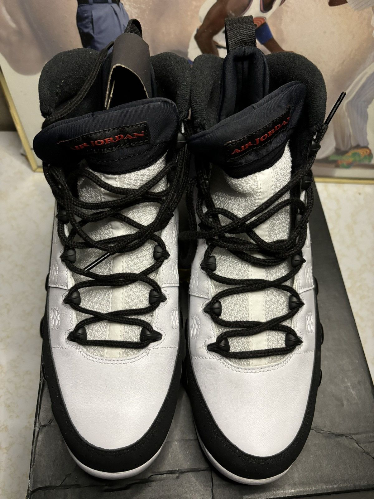 Jordan Brand Air Jordan 9 Retro OG 2016 Space Jam 2016 Size US 11.5 / EU 44-45 - 2 Thumbnail