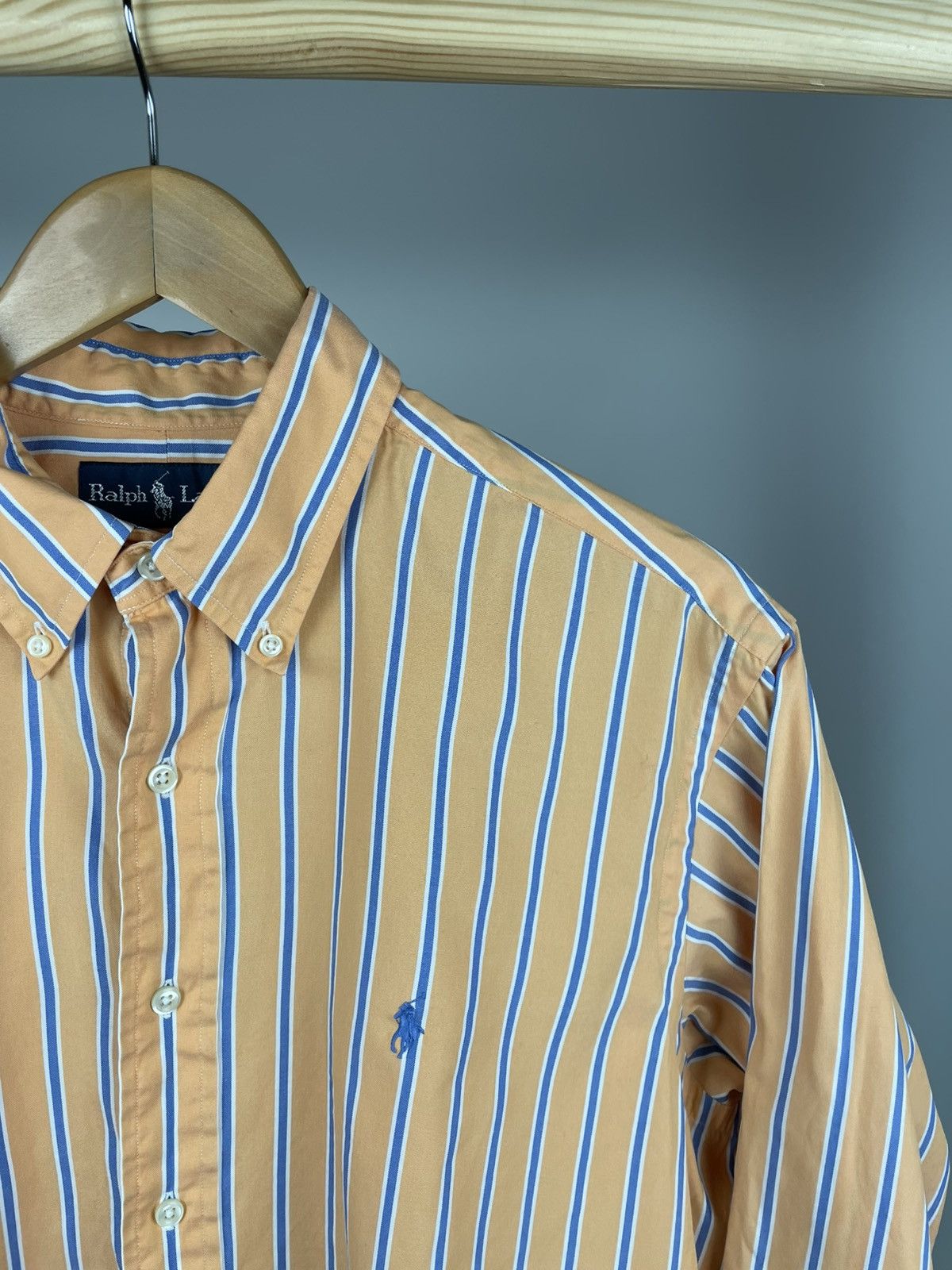 Polo Ralph Lauren × Ralph Lauren × Vintage Polo Ralph Lauren cotton vintage shirt Size US L / EU 52-54 / 3 - 3 Thumbnail