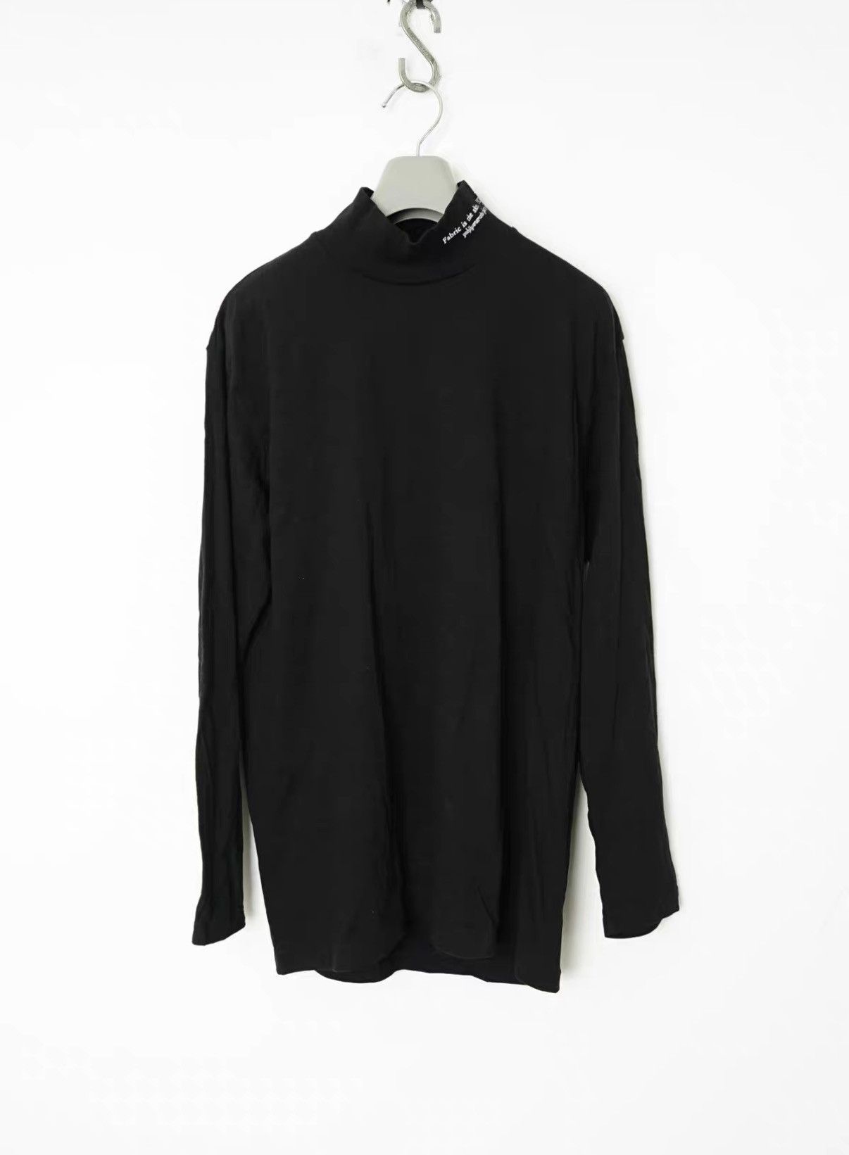 Yohji Yamamoto Yohji Yamamoto SYTE Slogan High Neck Long Sleeve Sweatshirt Size US M / EU 48-50 / 2 - 3 Thumbnail