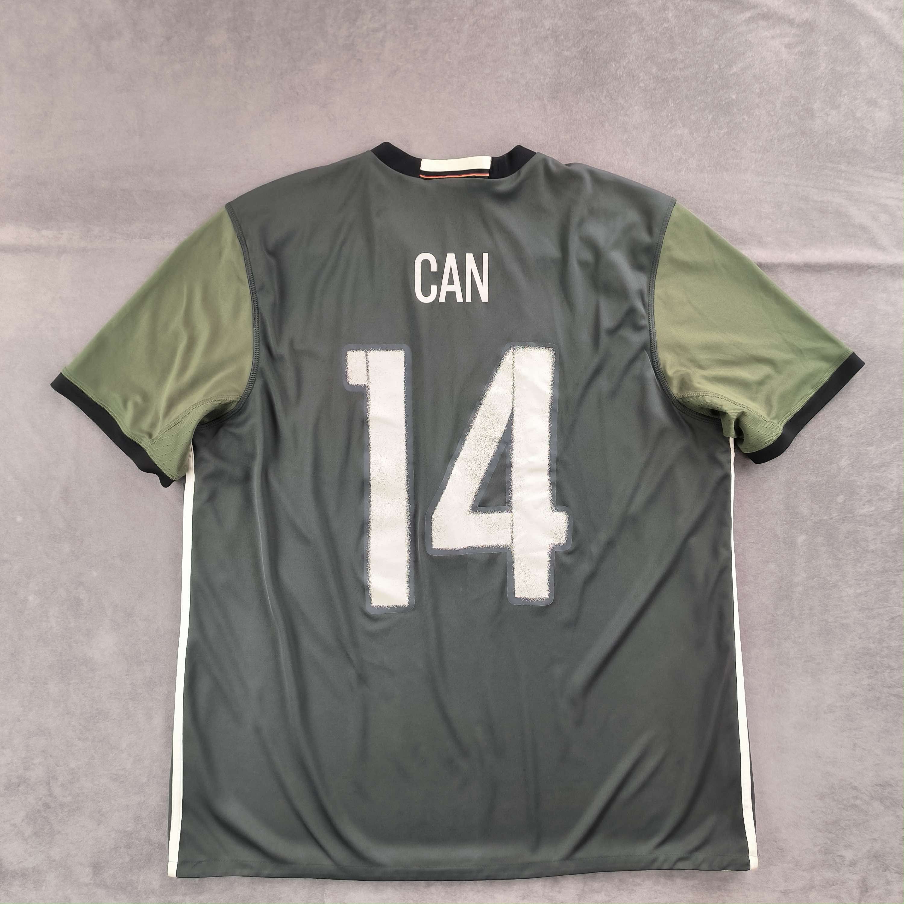 Adidas Germany 2016-17 Adidas away Emre Can football jersey size XL Size US XL / EU 56 / 4 - 1 Thumbnail