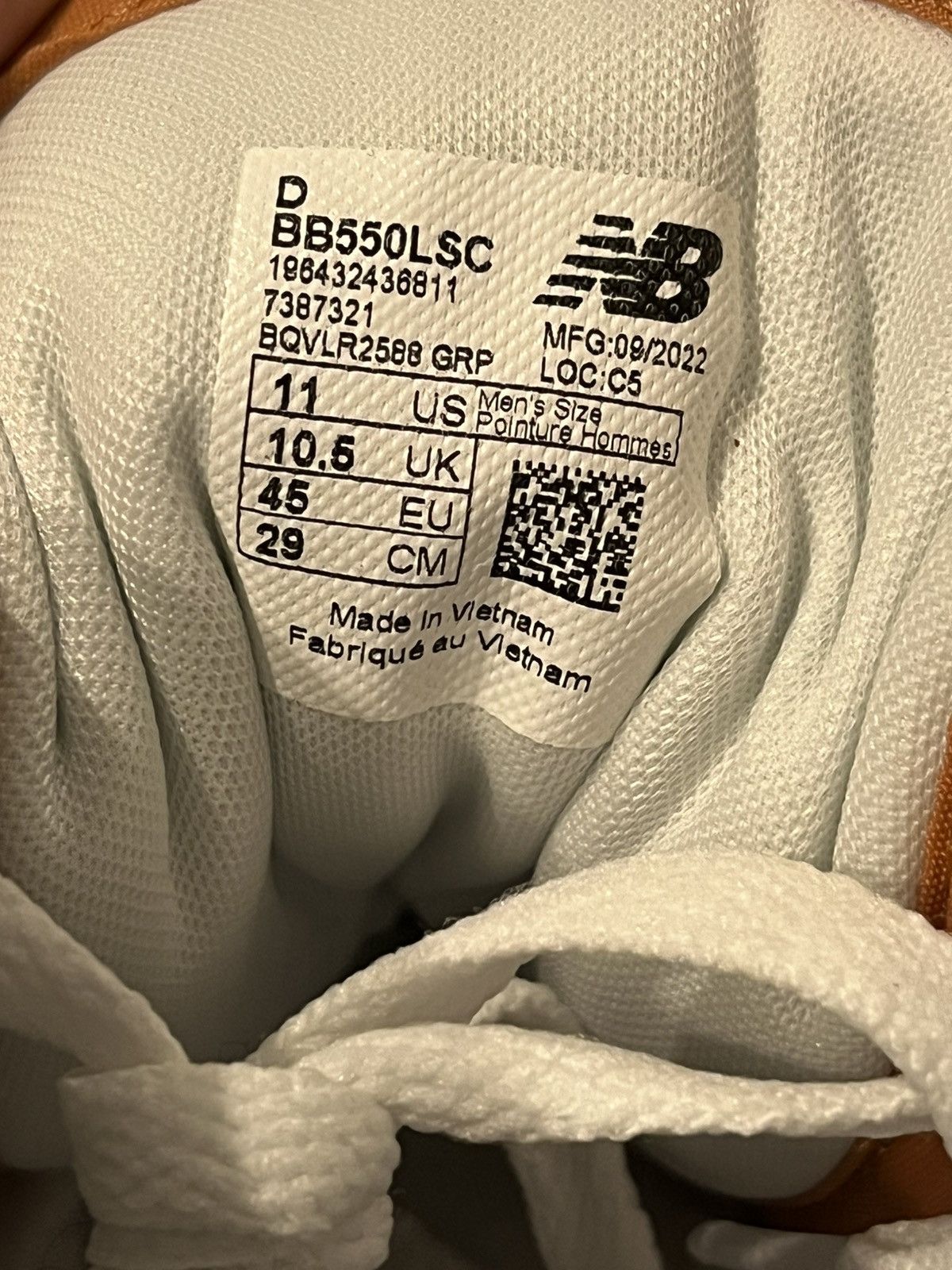 New Balance New Balance 550 Burnt orange Size US 11 / EU 44 - 5 Thumbnail